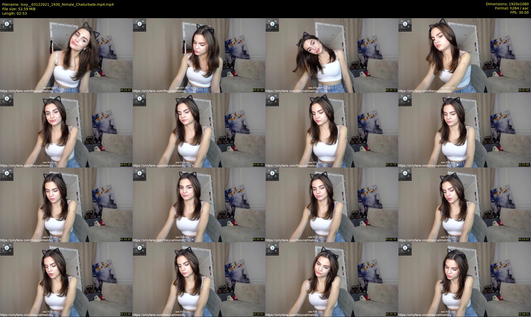 loxy_ — 3 minute Chaturbate female cam show recording, 1080p, Dec 3, 2021