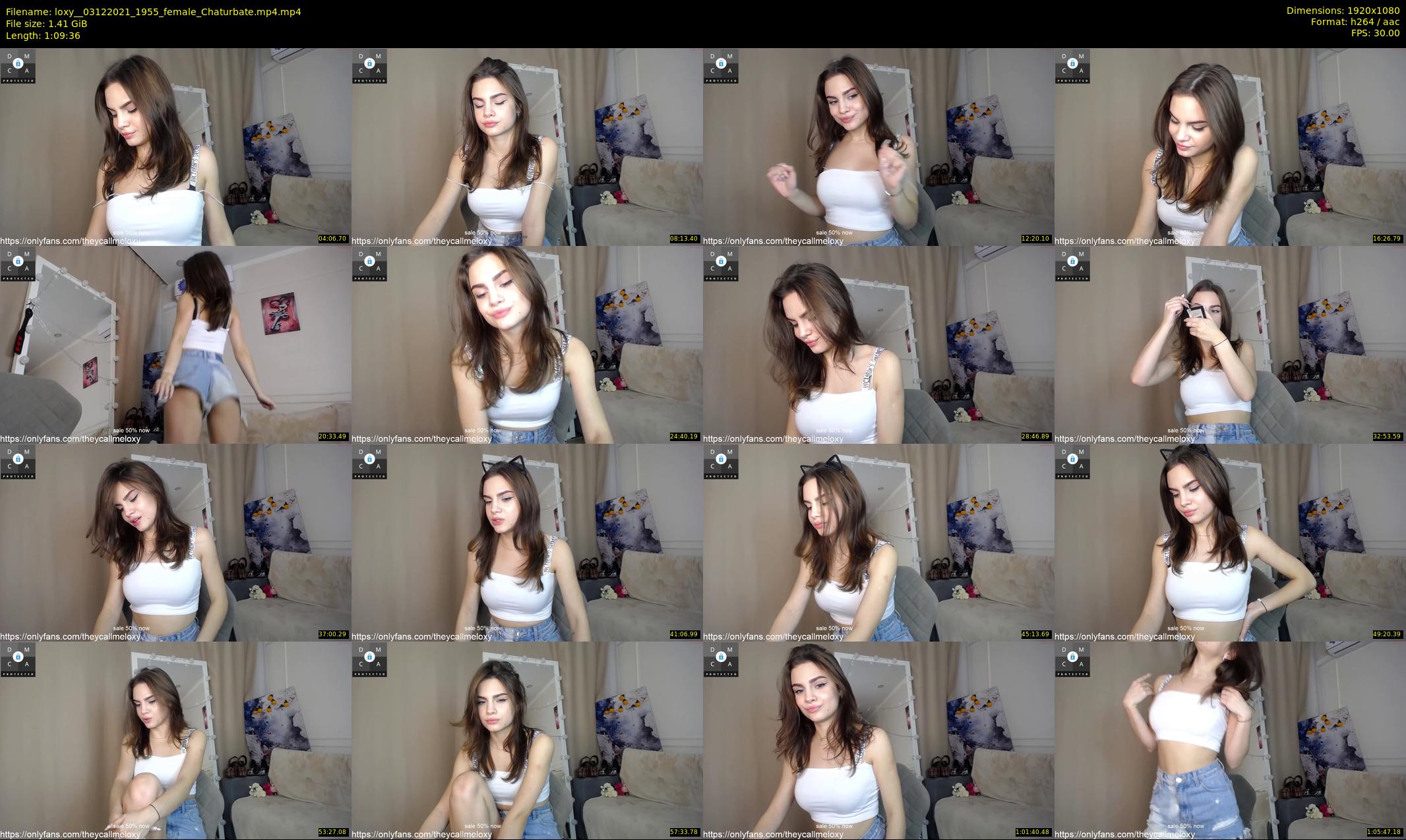 loxy_ — 70 minute Chaturbate female cam show recording, 1080p, Dec 3, 2021