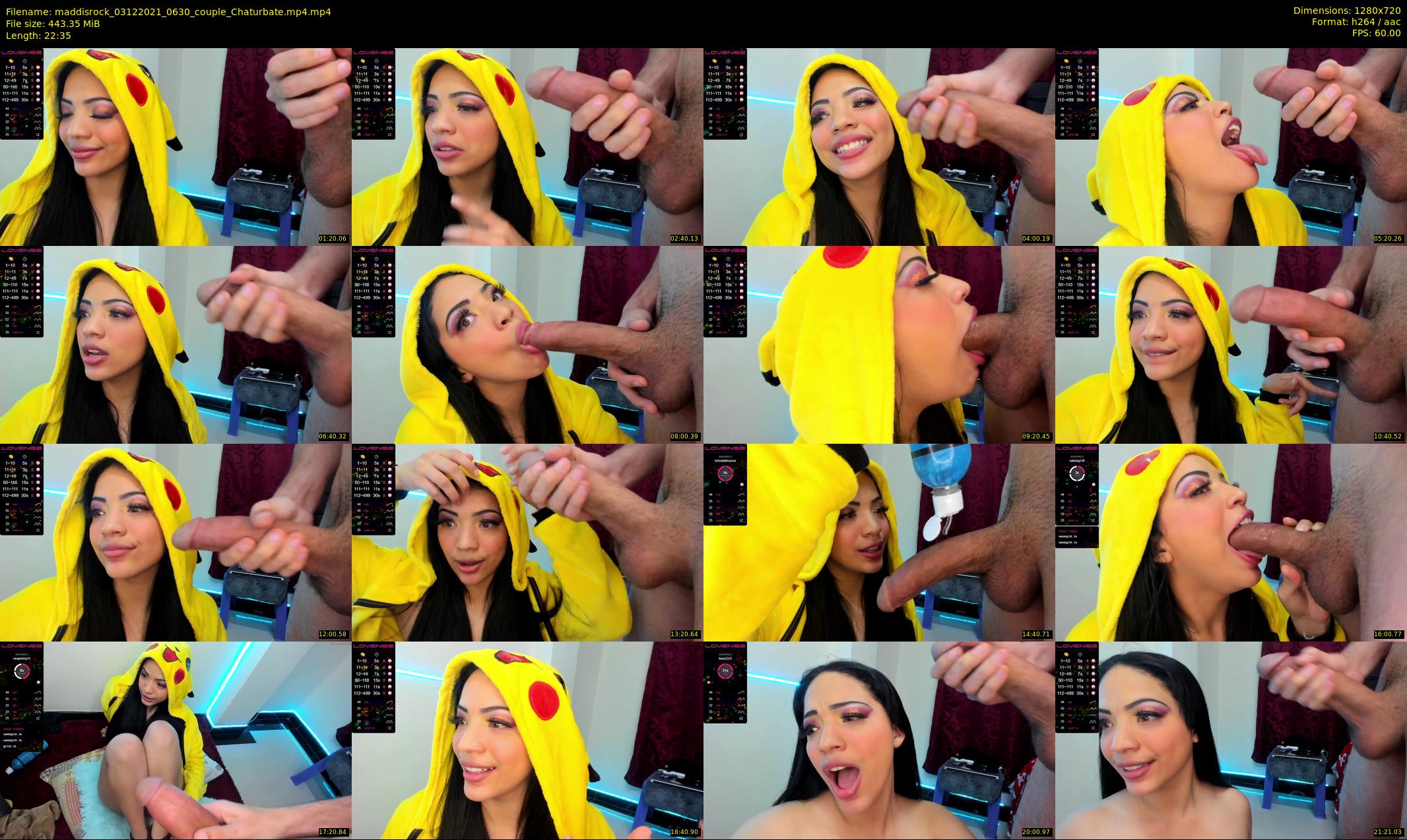 maddisrock — 23 minute Chaturbate couple cam show recording, 720p, Dec 3, 2021