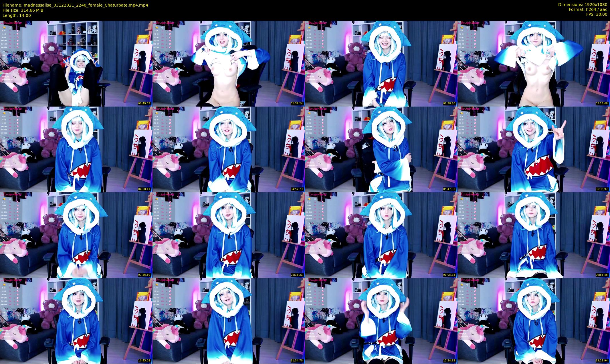 madnessalise — 14 minute Chaturbate female cam show recording, 1080p, Dec 3, 2021