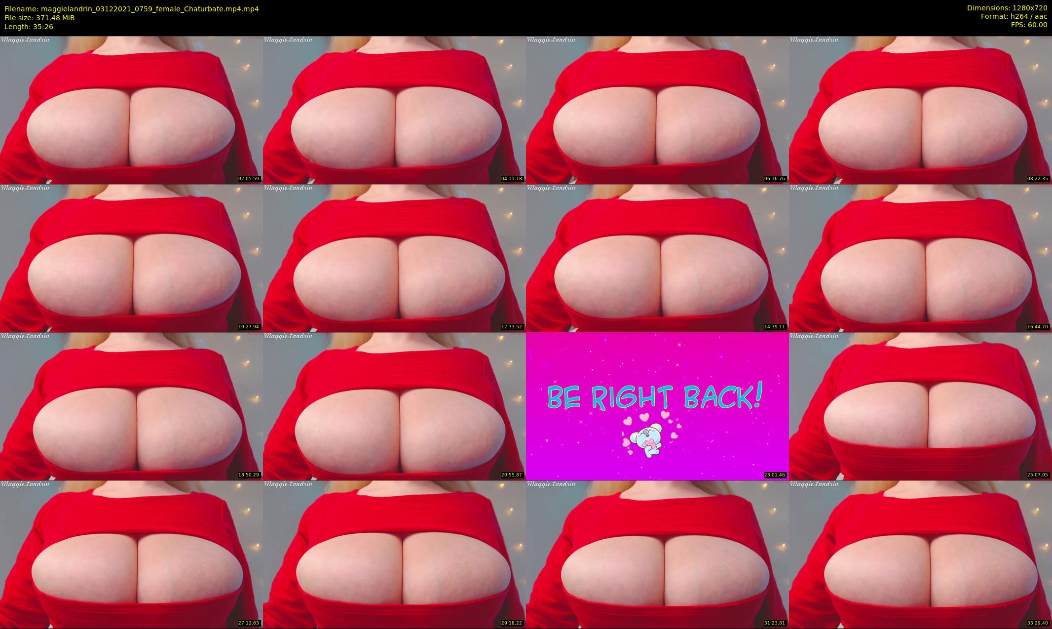 maggielandrin — 36 minute Chaturbate female cam show recording, 720p, Dec 3, 2021