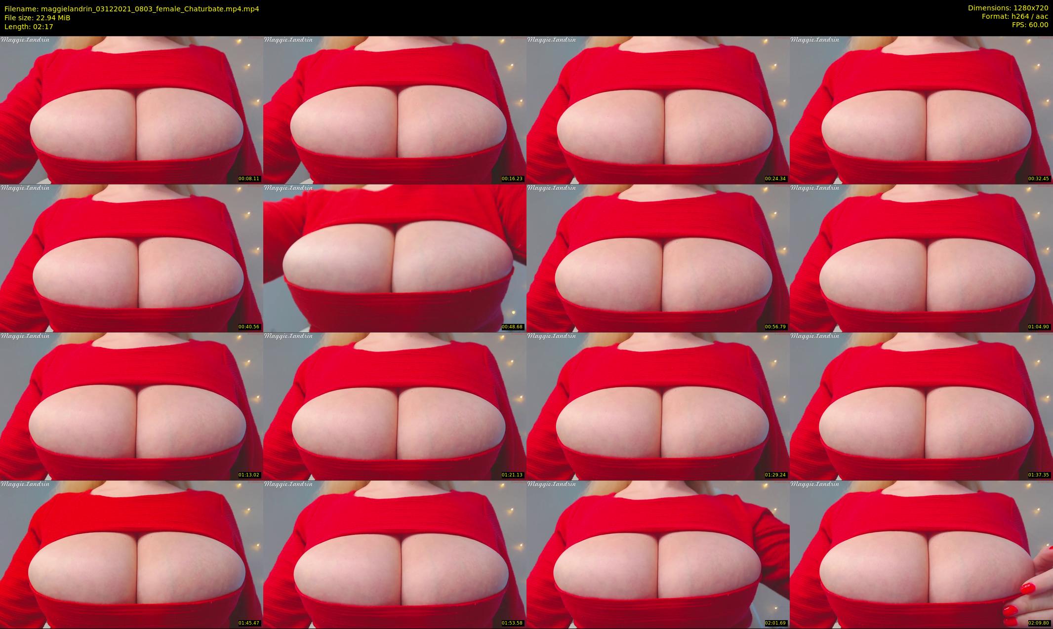 maggielandrin — 3 minute Chaturbate female cam show recording, 720p, Dec 3, 2021