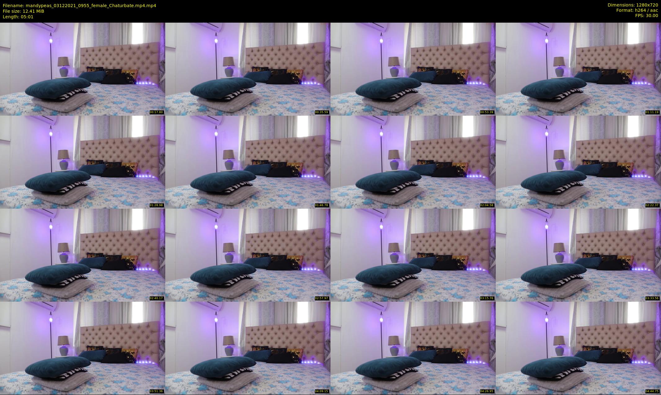 mandypeas — 6 minute Chaturbate female cam show recording, 720p, Dec 3, 2021