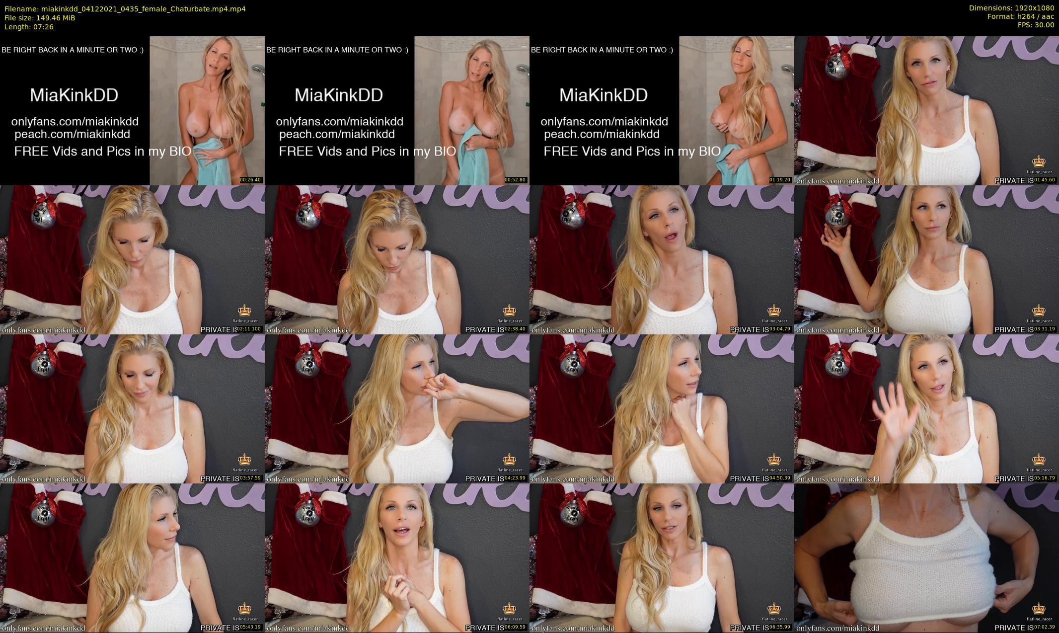 miakinkdd — 8 minute Chaturbate female cam show recording, 1080p, Dec 4, 2021