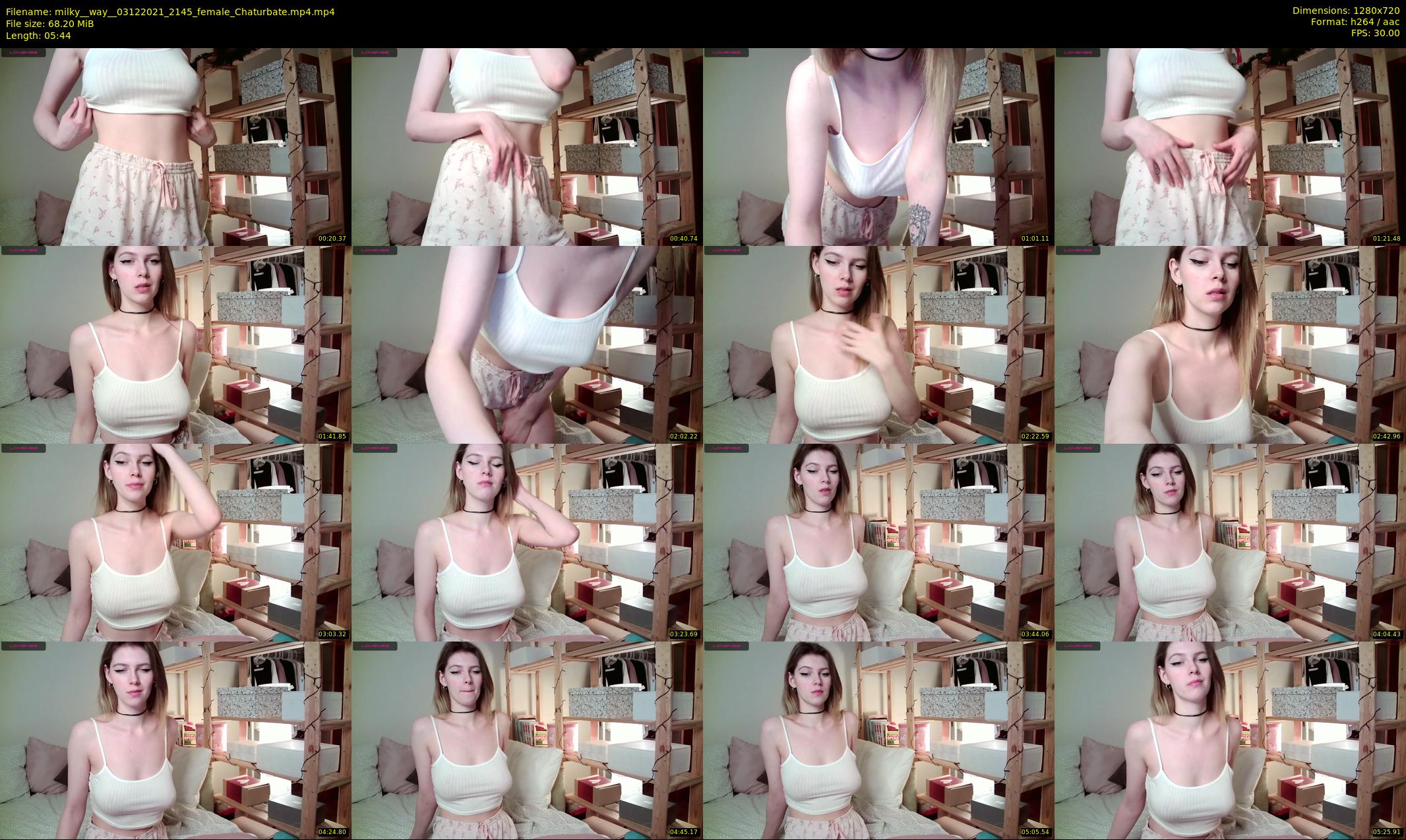 milky__way_ — 6 minute Chaturbate female cam show recording, 720p, Dec 3, 2021