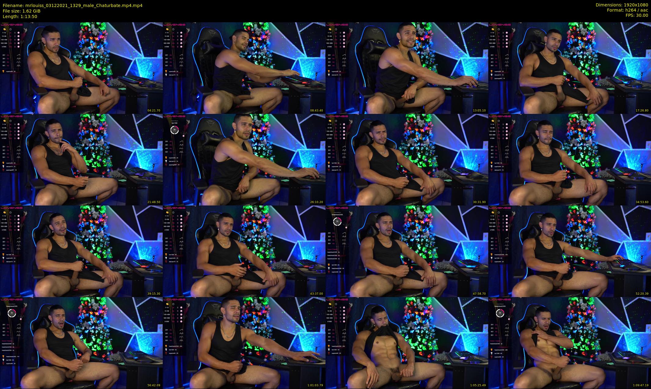 mrlouiss — 74 minute Chaturbate male cam show recording, 1080p, Dec 3, 2021