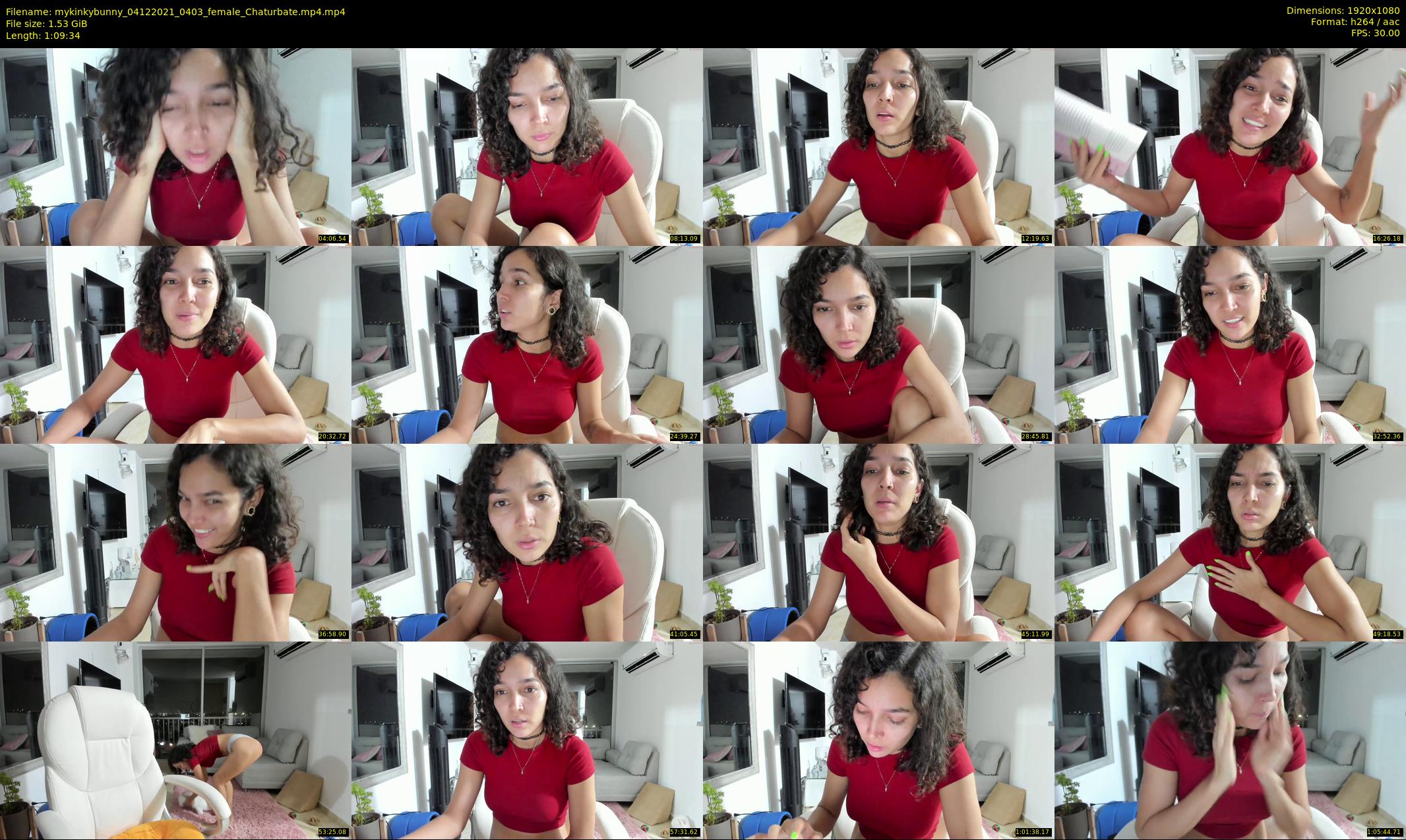 mykinkybunny — 70 minute Chaturbate female cam show recording, 1080p, Dec 4, 2021