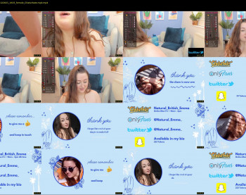 natural_british_emma — 6 minute Chaturbate female cam show recording, 1080p, Dec 3, 2021