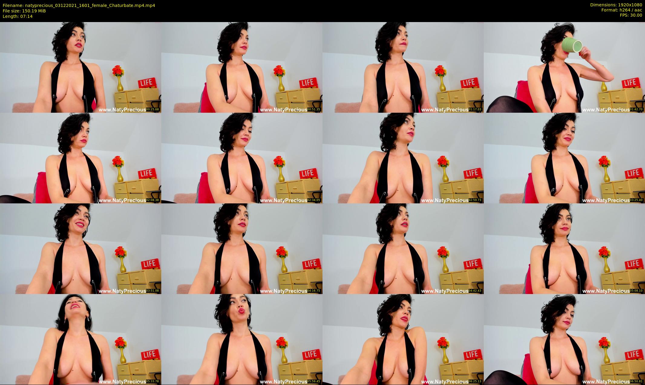 natyprecious — 8 minute Chaturbate female cam show recording, 1080p, Dec 3, 2021