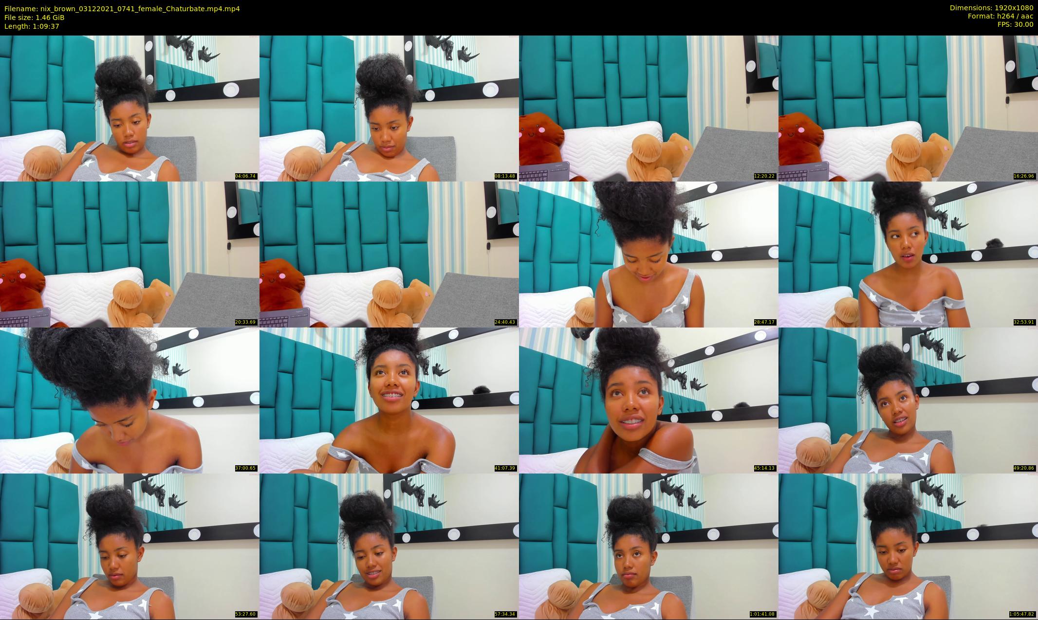 nix_brown — 70 minute Chaturbate female cam show recording, 1080p, Dec 3, 2021