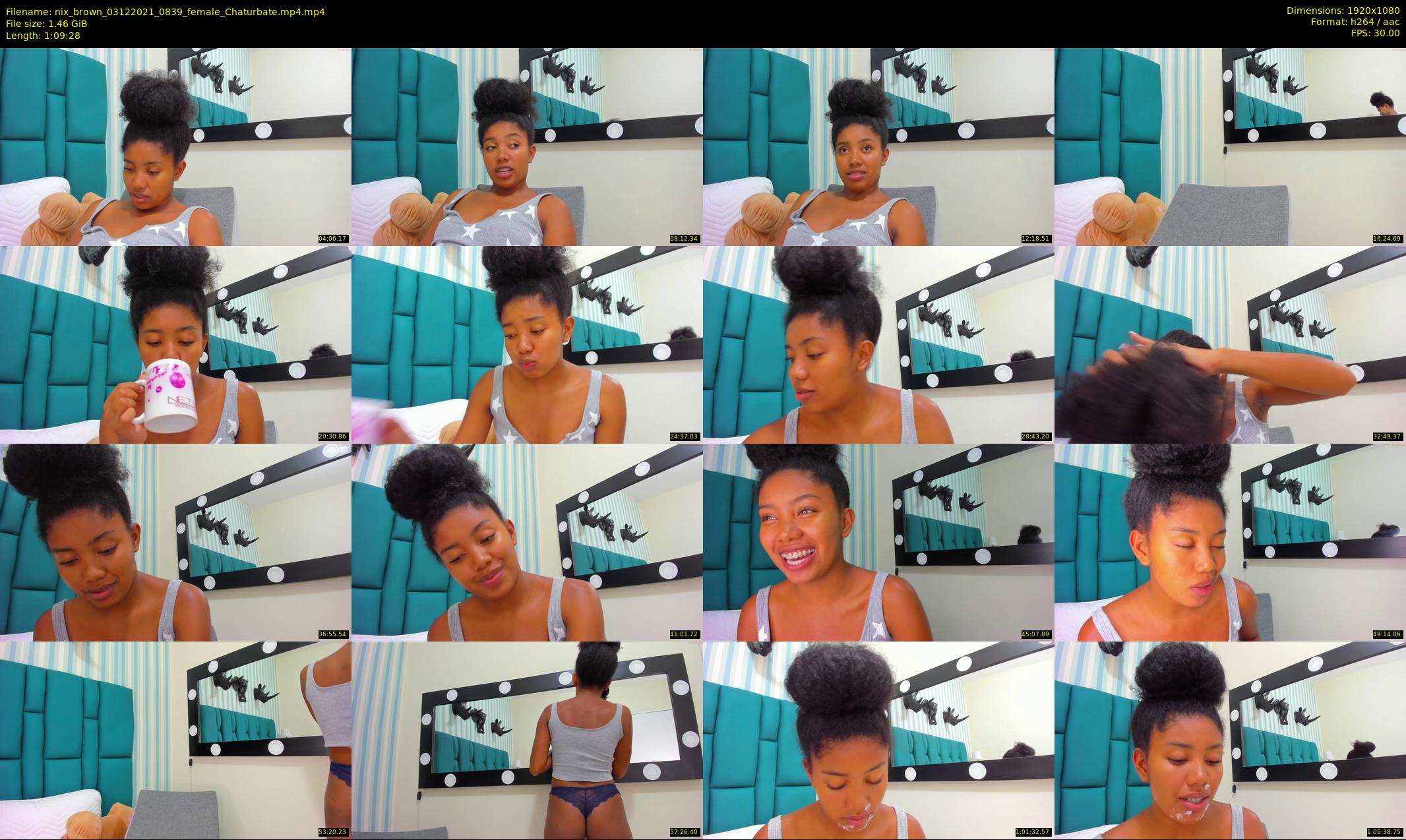 nix_brown — 70 minute Chaturbate female cam show recording, 1080p, Dec 3, 2021