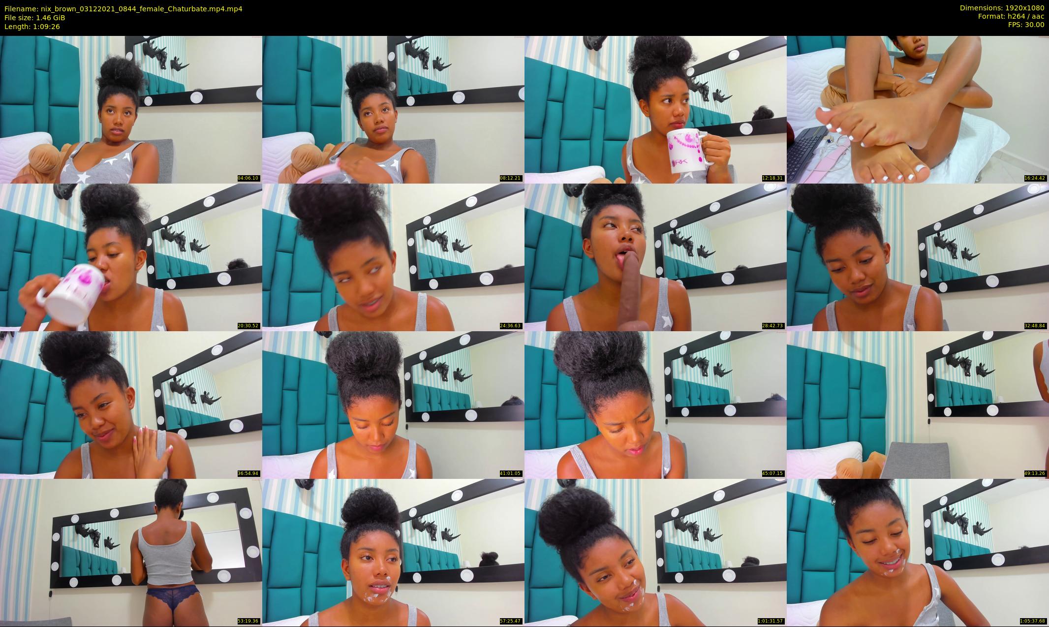 nix_brown — 70 minute Chaturbate female cam show recording, 1080p, Dec 3, 2021