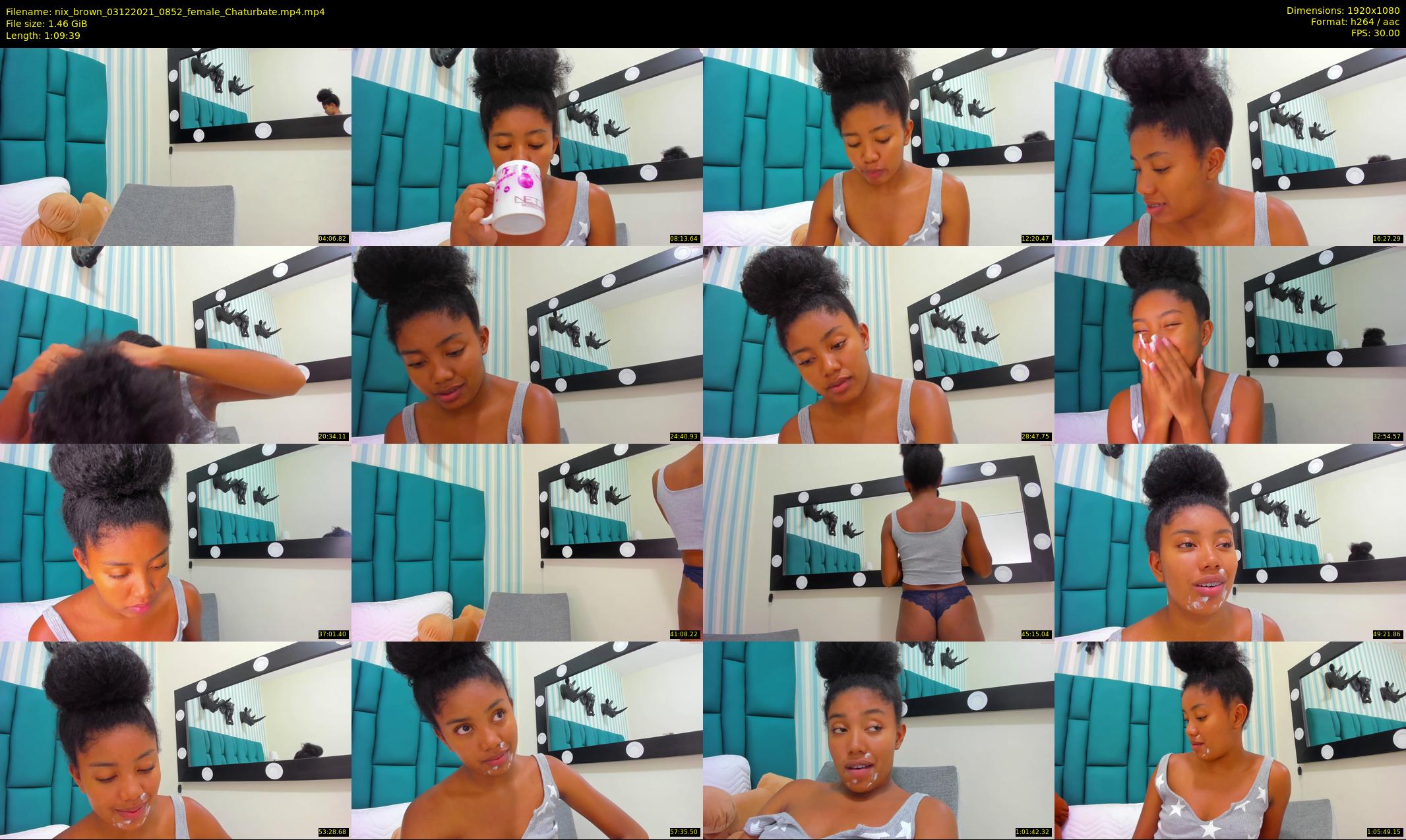 nix_brown — 70 minute Chaturbate female cam show recording, 1080p, Dec 3, 2021