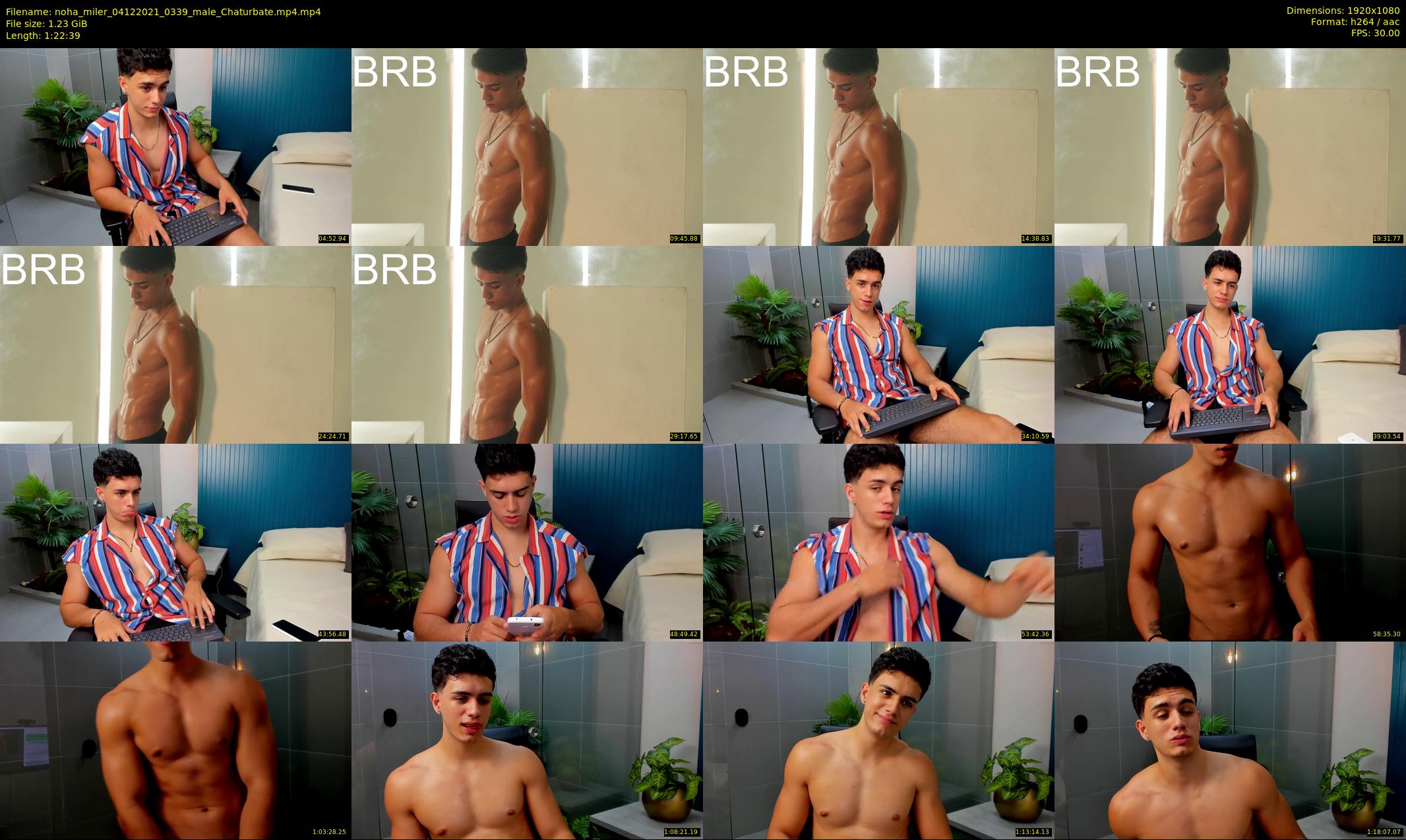 noha_miler — 83 minute Chaturbate male cam show recording, 1080p, Dec 4, 2021