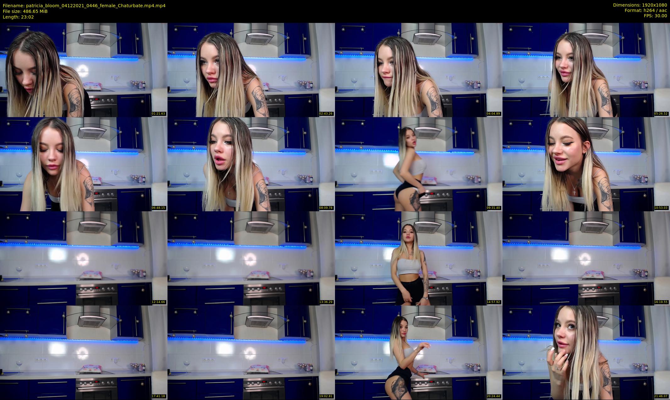 patricia_bloom — 24 minute Chaturbate female cam show recording, 1080p, Dec 4, 2021