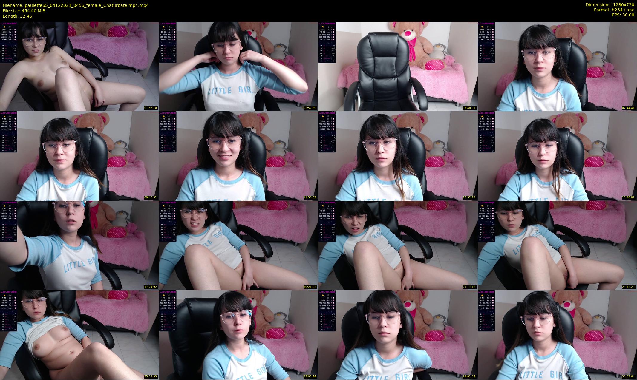 paulette65 — 33 minute Chaturbate female cam show recording, 720p, Dec 4, 2021