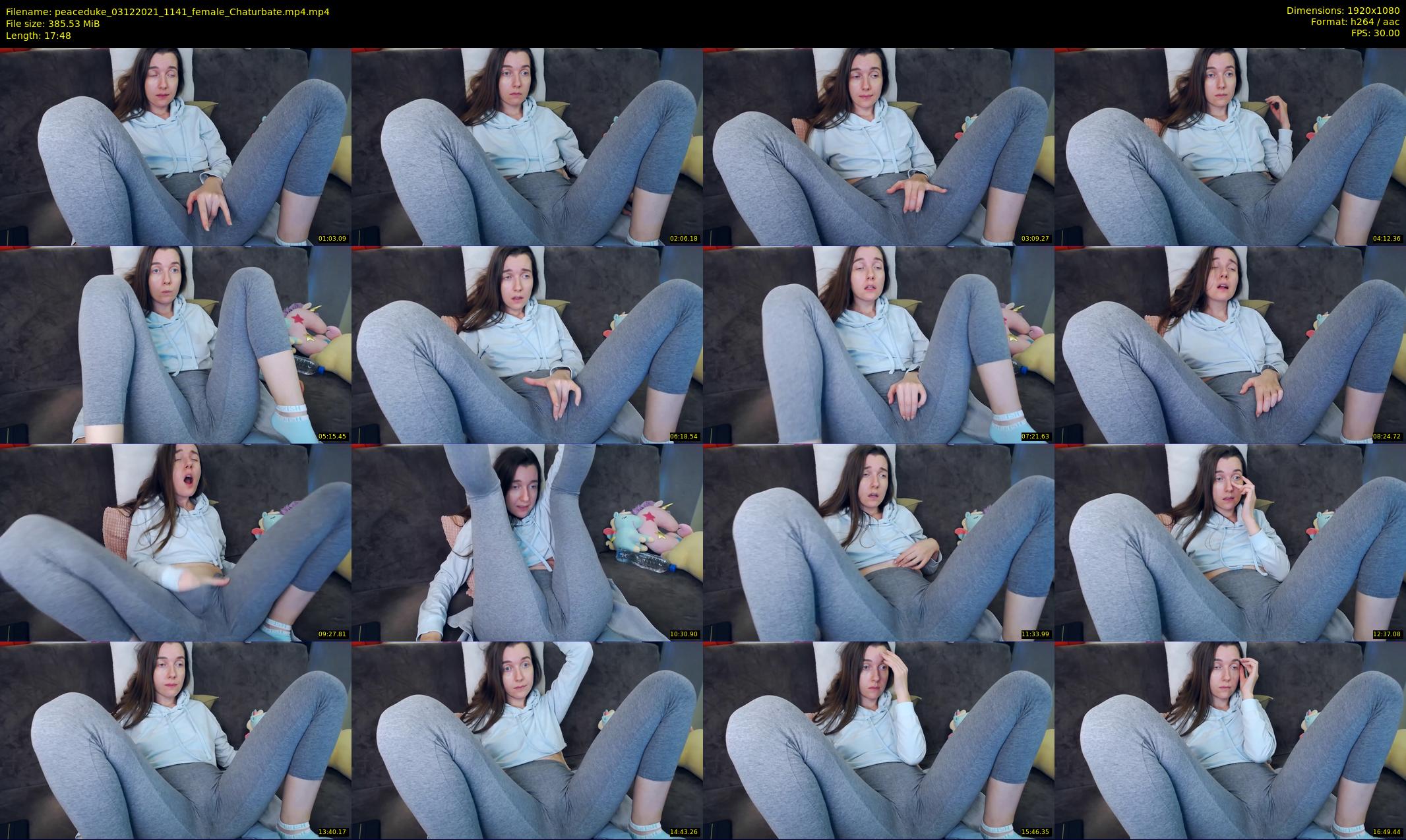 peaceduke — 18 minute Chaturbate female cam show recording, 1080p, Dec 3, 2021