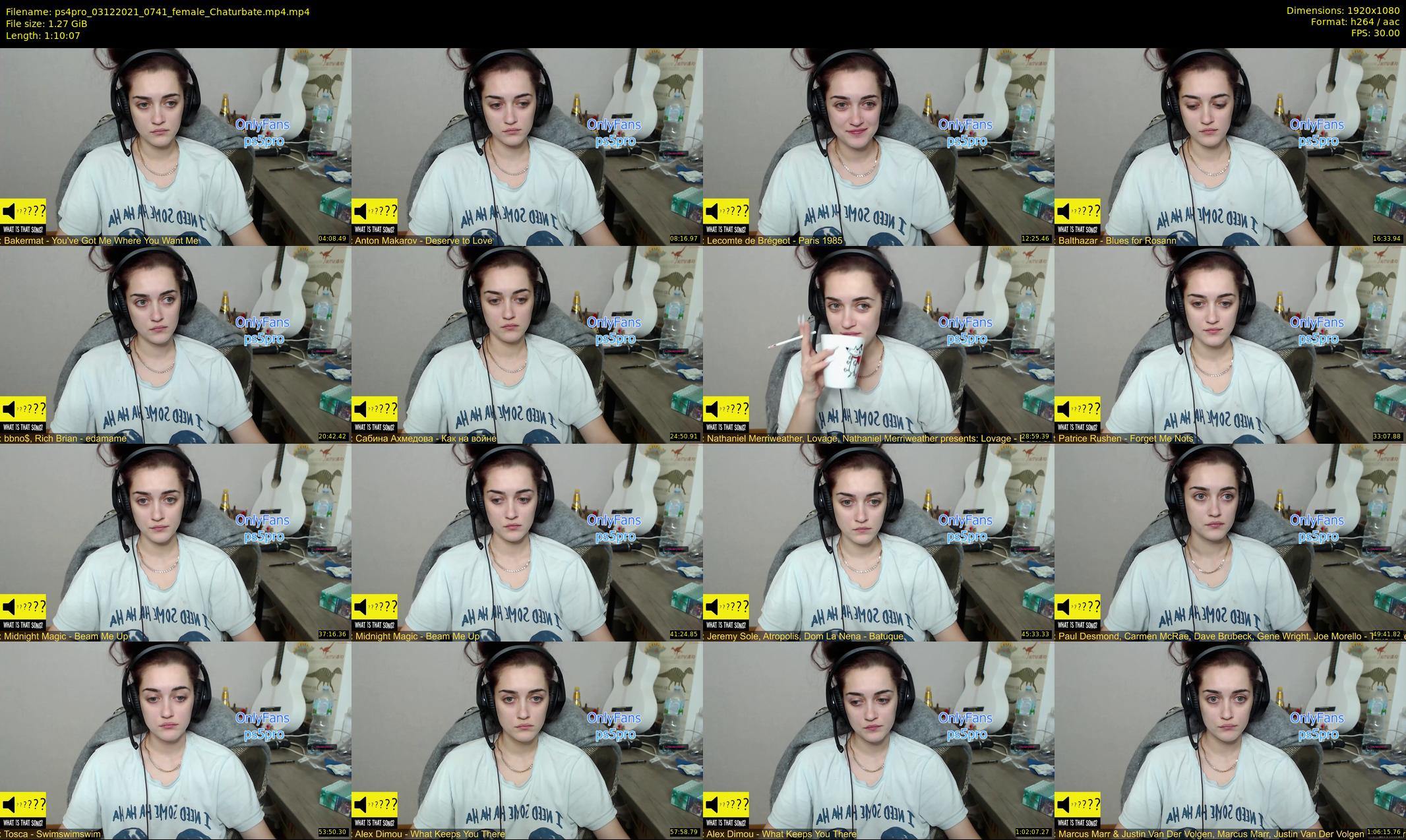 ps4pro — 71 minute Chaturbate female cam show recording, 1080p, Dec 3, 2021