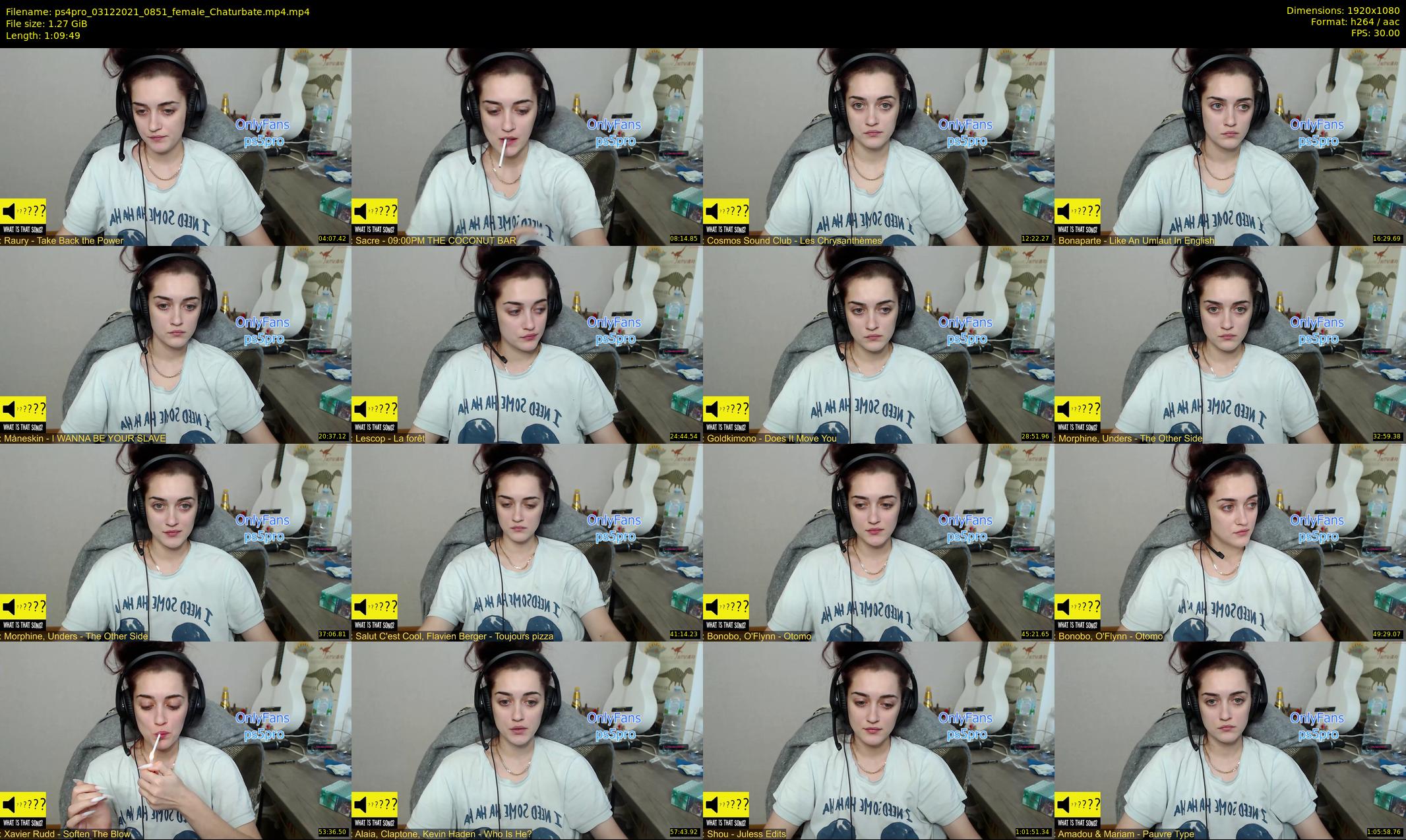 ps4pro — 70 minute Chaturbate female cam show recording, 1080p, Dec 3, 2021