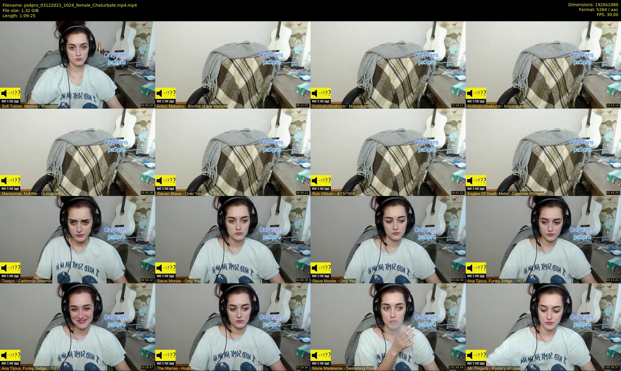 ps4pro — 70 minute Chaturbate female cam show recording, 1080p, Dec 3, 2021