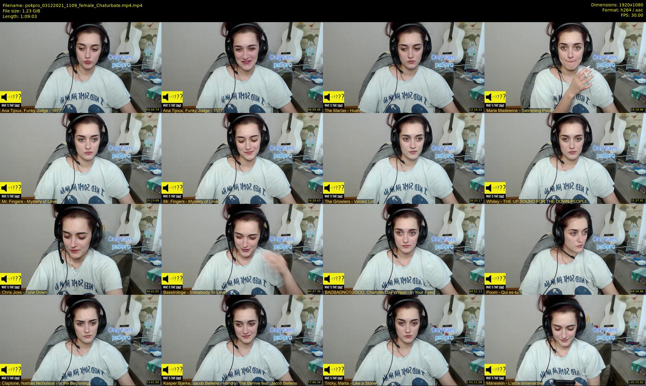 ps4pro — 70 minute Chaturbate female cam show recording, 1080p, Dec 3, 2021