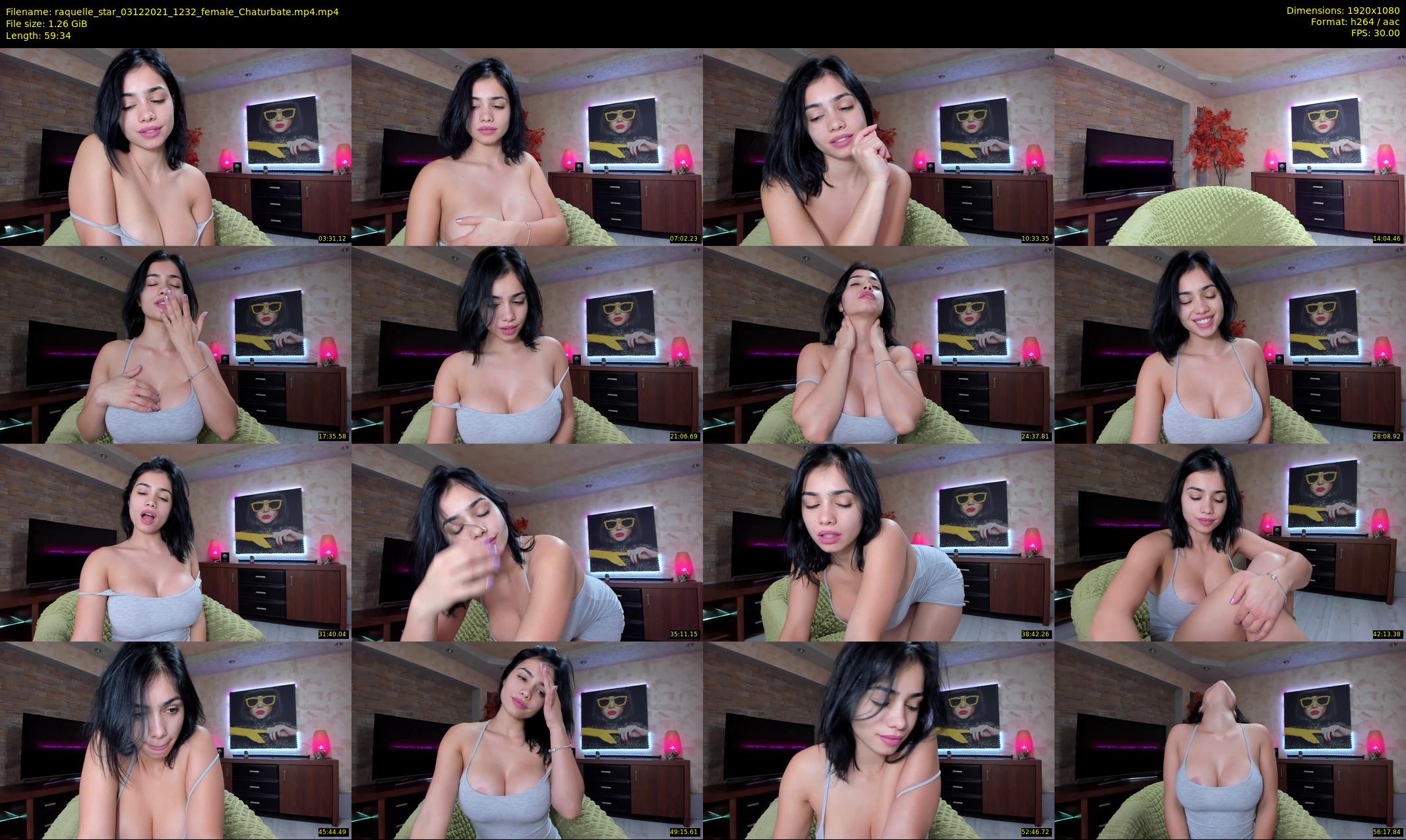 raquelle_star — 60 minute Chaturbate couple cam show recording, 1080p, Dec 3, 2021