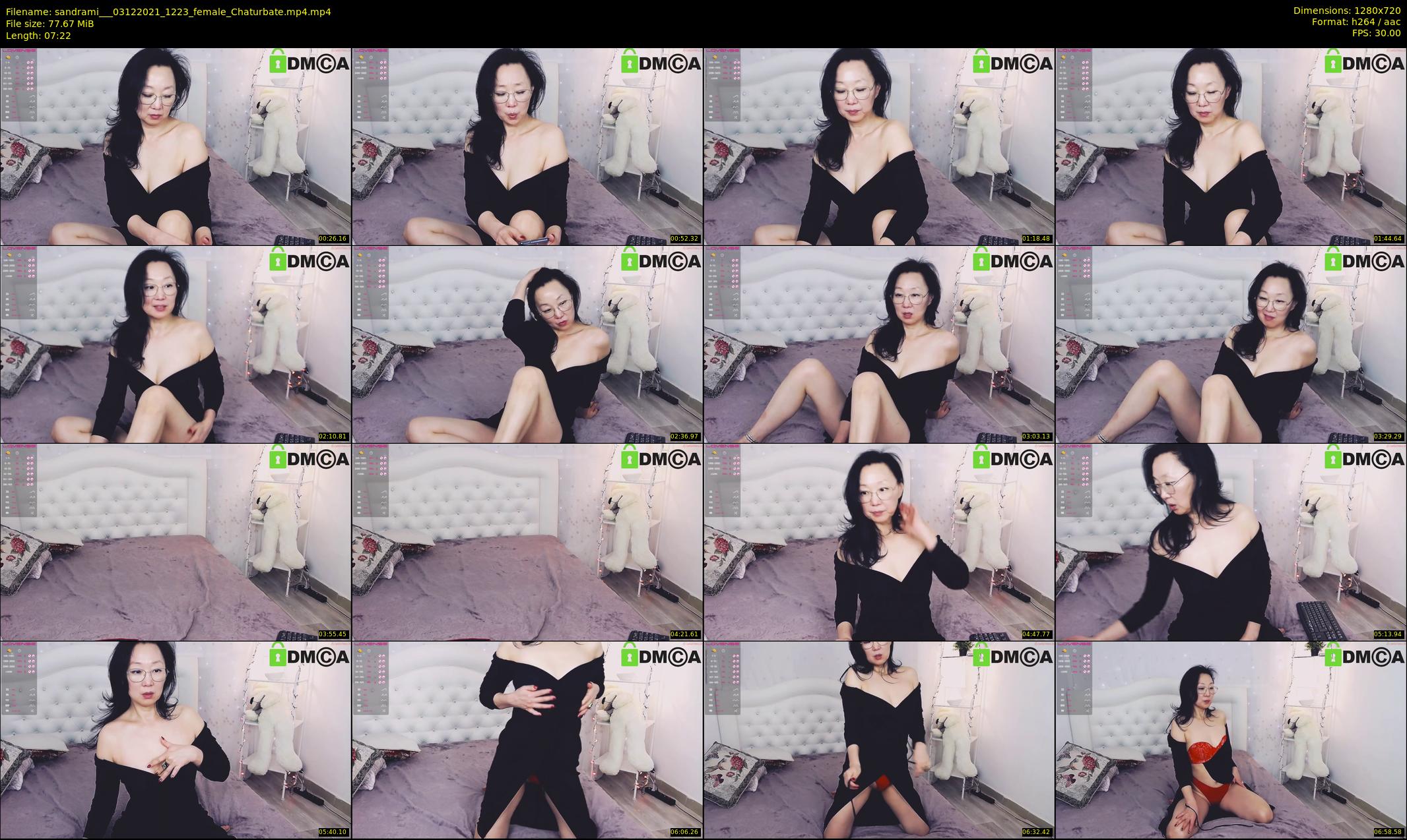 sandrami__ — 8 minute Chaturbate female cam show recording, 720p, Dec 3, 2021
