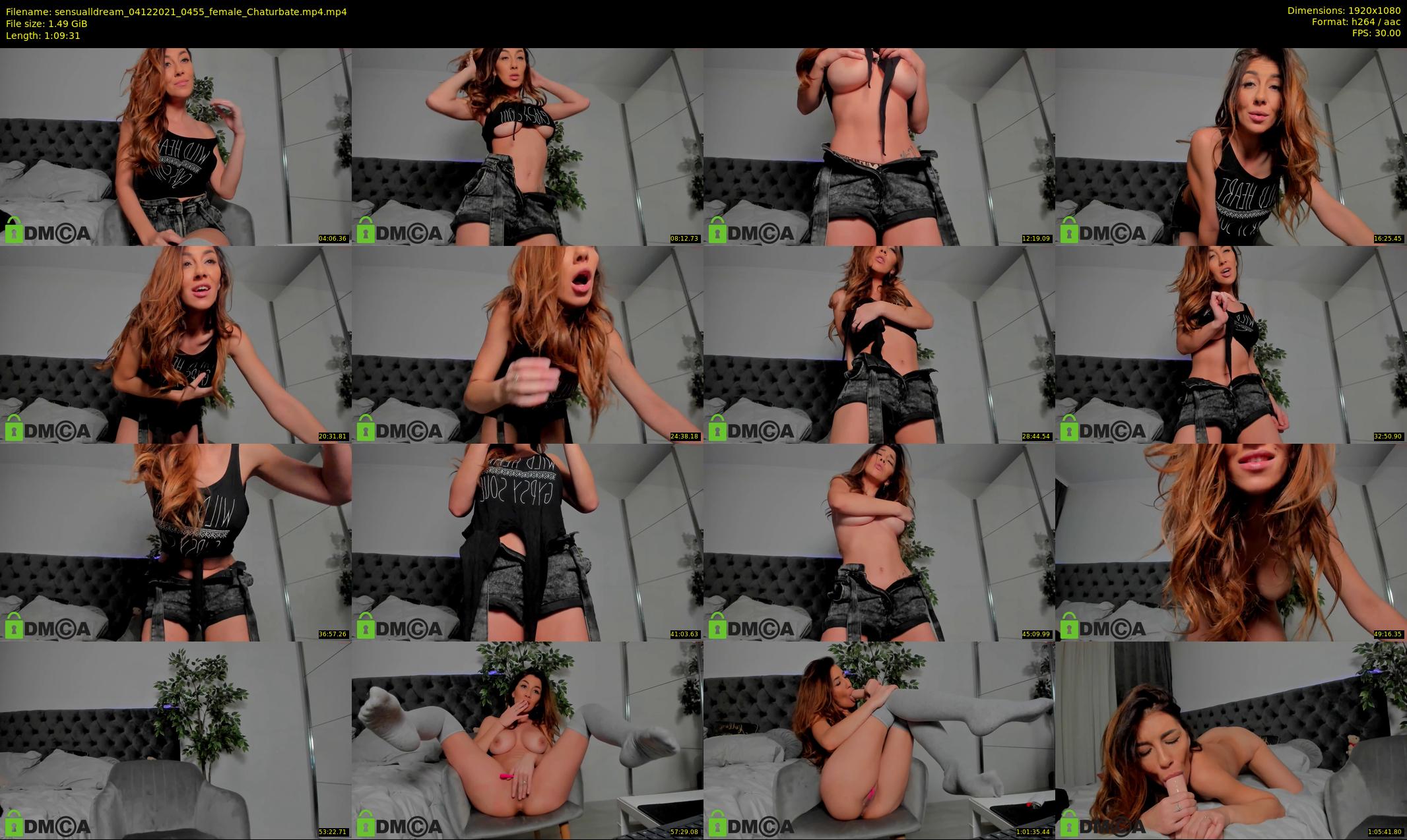sensualldream — 70 minute Chaturbate female cam show recording, 1080p, Dec 4, 2021