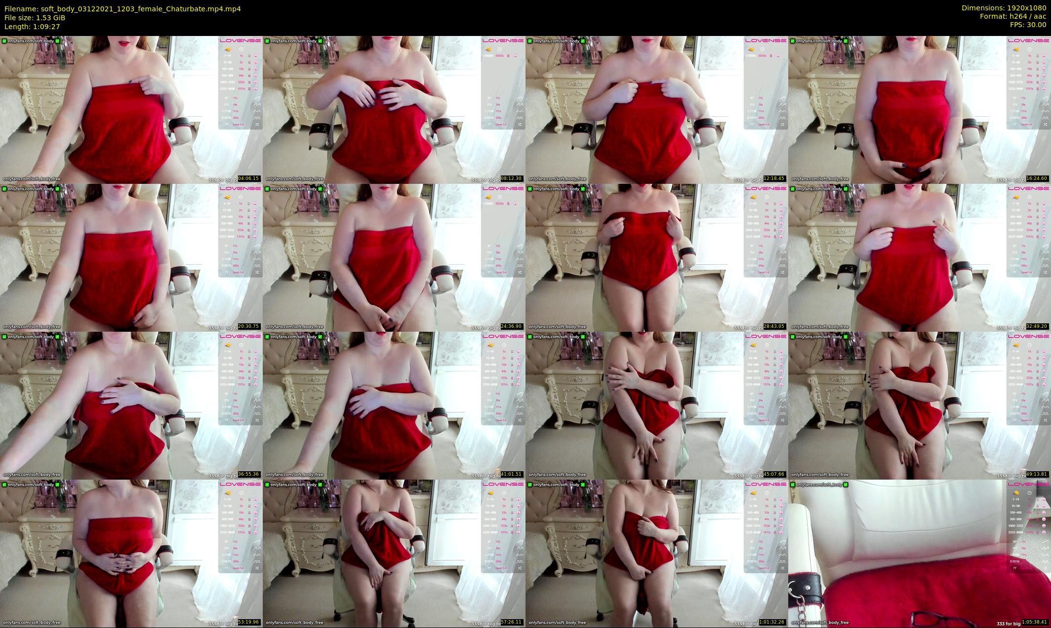 soft_body — 70 minute Chaturbate female cam show recording, 1080p, Dec 3, 2021