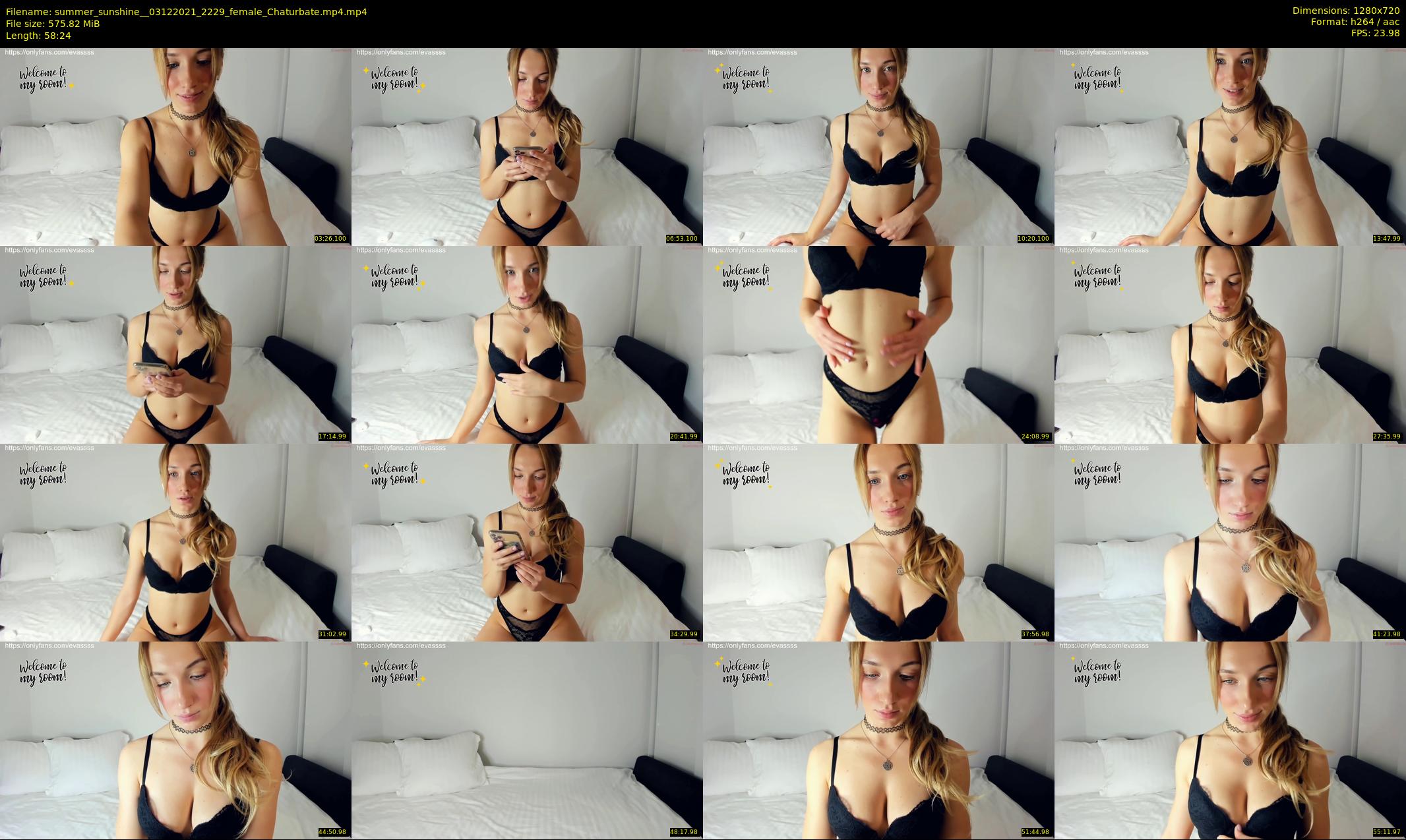 summer_sunshine_ — 59 minute Chaturbate female cam show recording, 720p, Dec 3, 2021