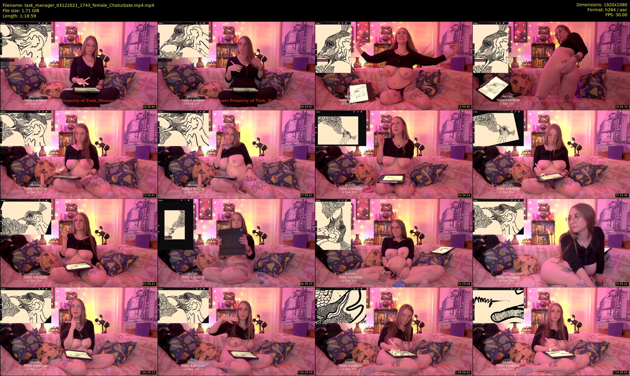 task_manager — 79 minute Chaturbate couple cam show recording, 1080p, Dec 3, 2021