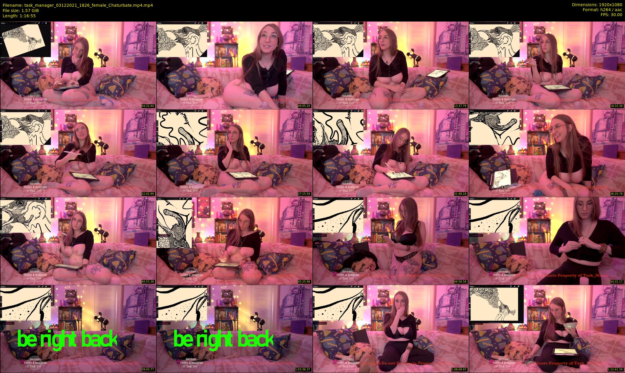 task_manager — 77 minute Chaturbate couple cam show recording, 1080p, Dec 3, 2021