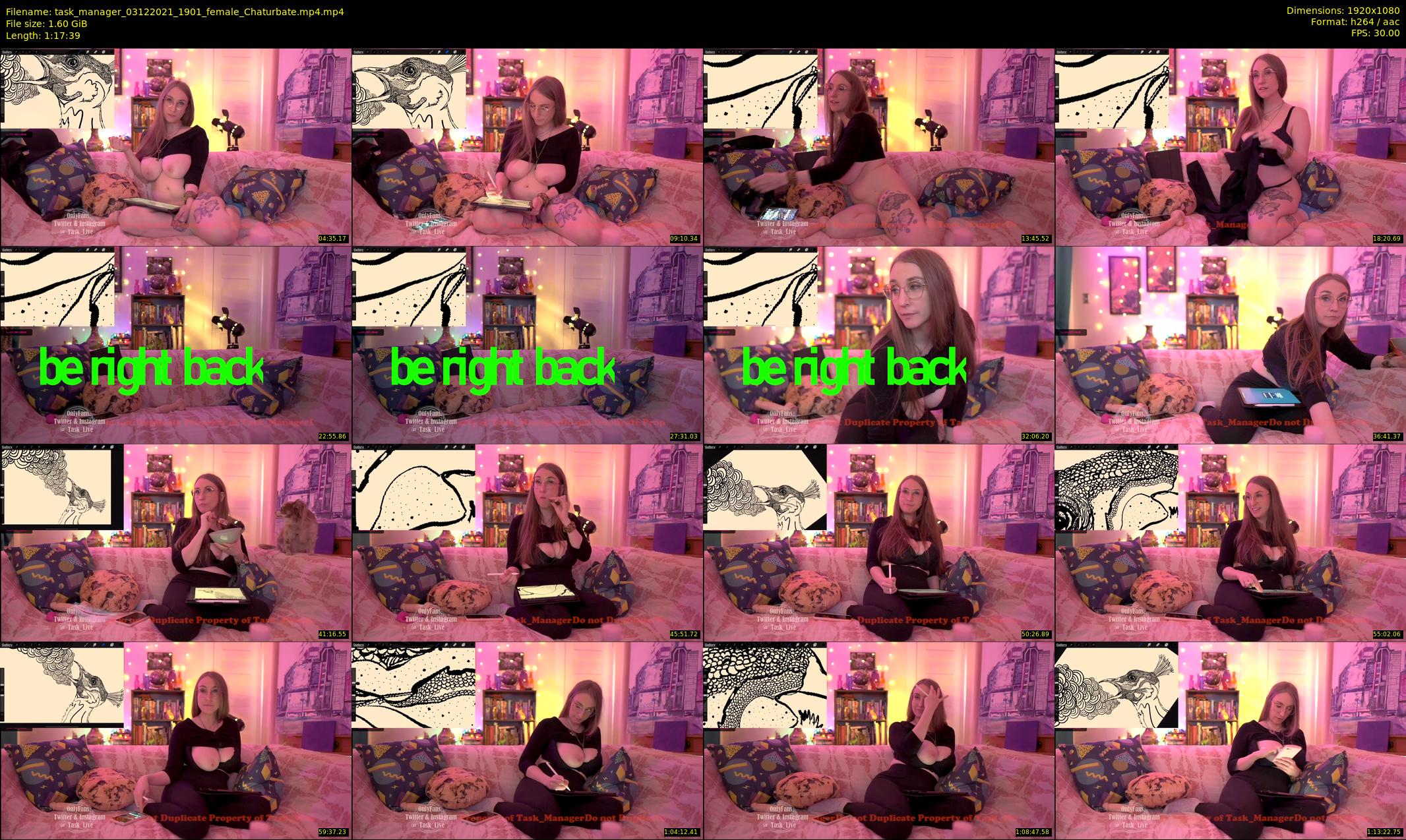 task_manager — 78 minute Chaturbate couple cam show recording, 1080p, Dec 3, 2021