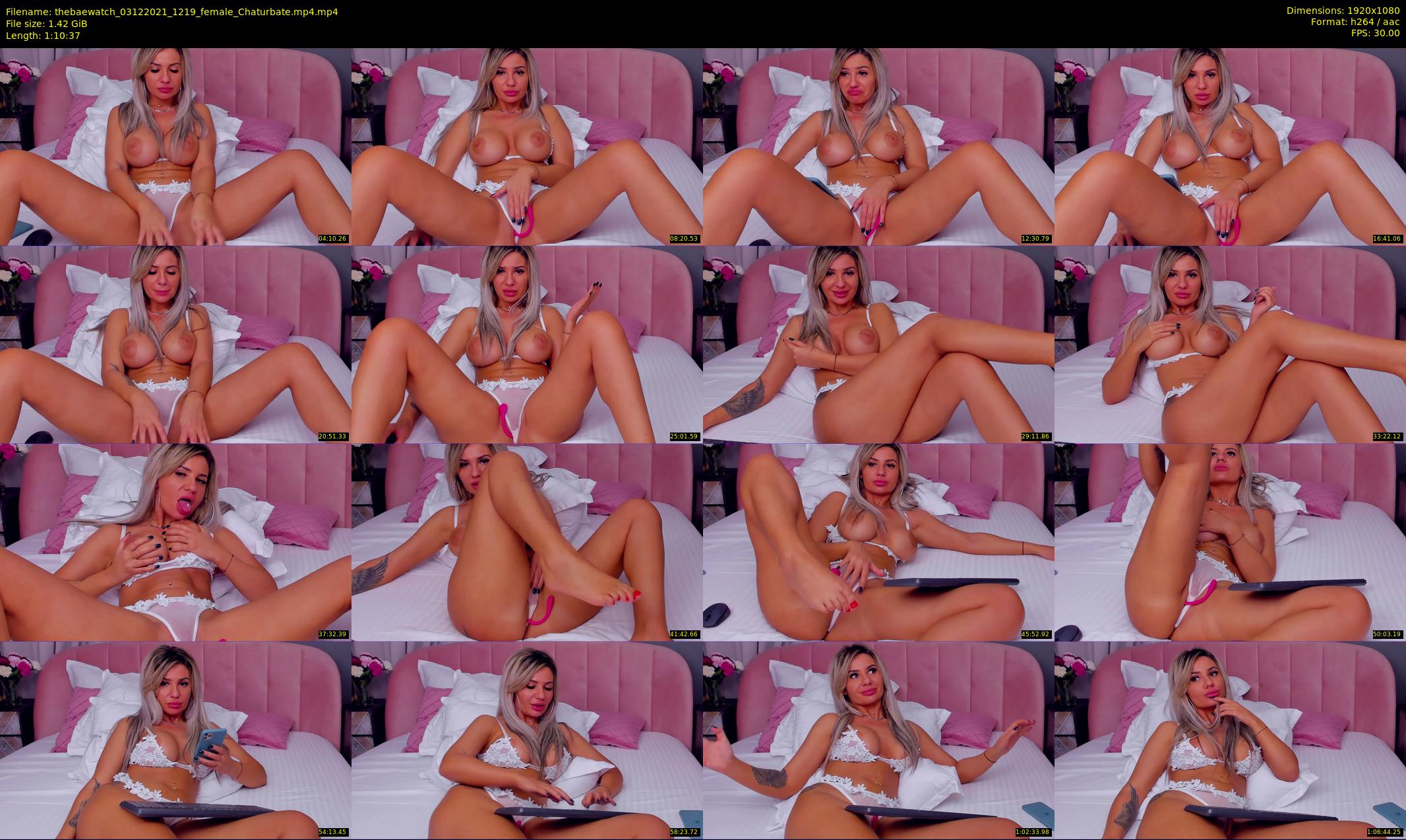 thebaewatch — 71 minute Chaturbate female cam show recording, 1080p, Dec 3, 2021
