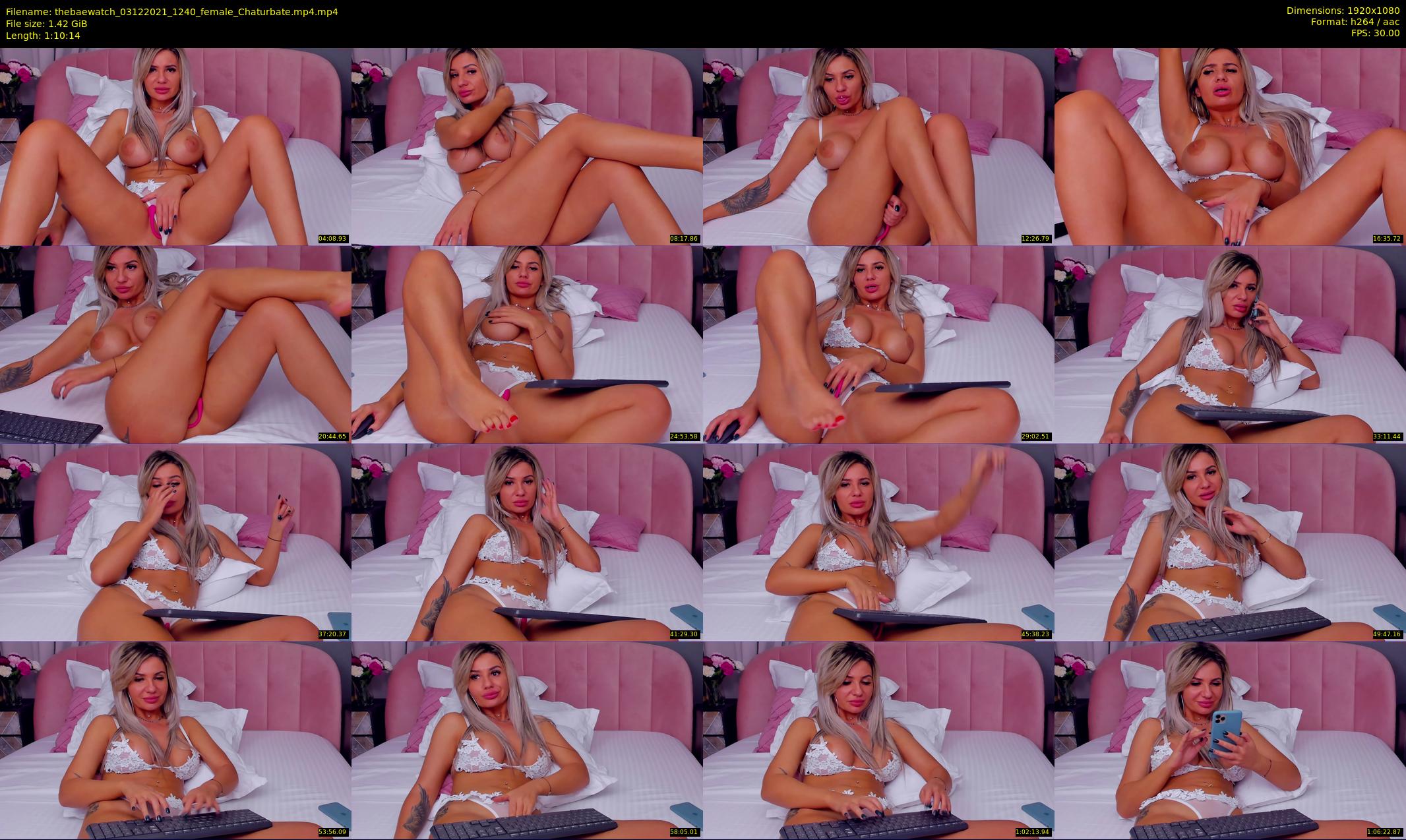 thebaewatch — 71 minute Chaturbate female cam show recording, 1080p, Dec 3, 2021