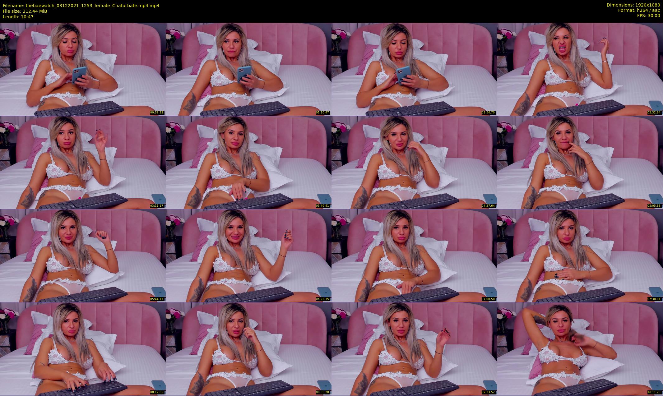 thebaewatch — 11 minute Chaturbate female cam show recording, 1080p, Dec 3, 2021