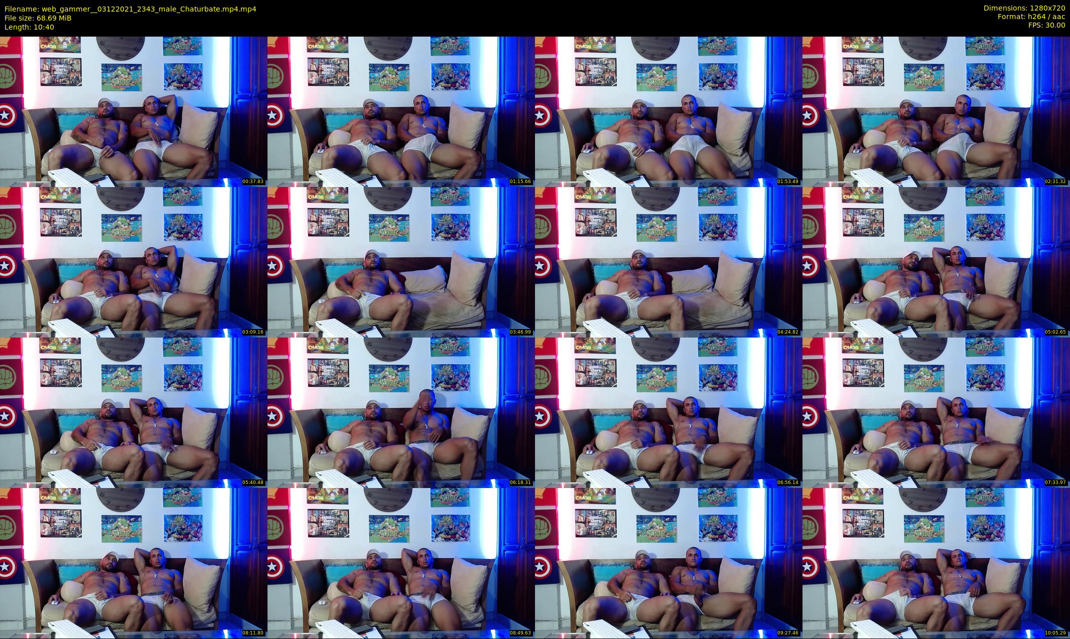 web_gammer_ — 11 minute Chaturbate male cam show recording, 720p, Dec 3, 2021