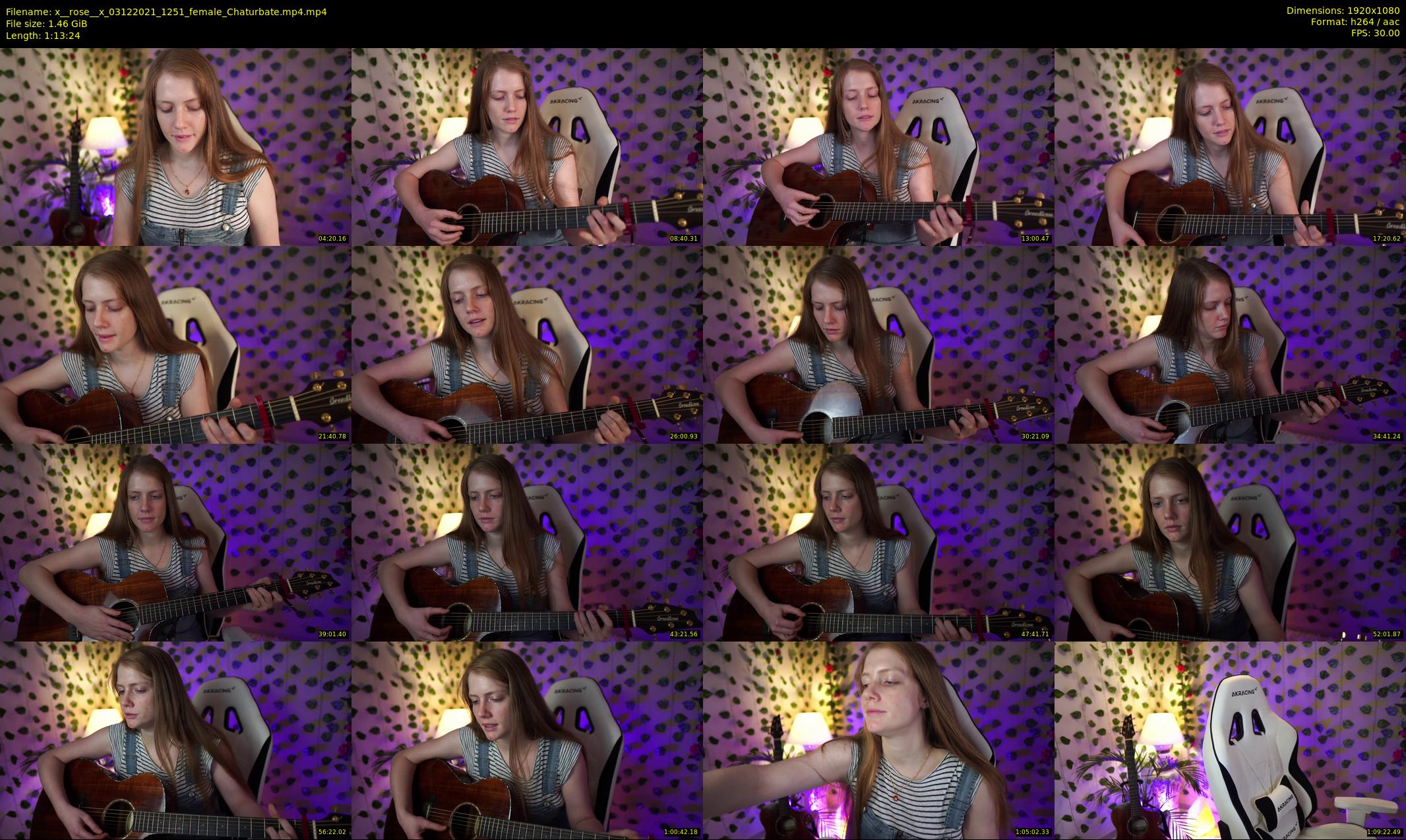x__rose__x — 74 minute Chaturbate female cam show recording, 1080p, Dec 3, 2021