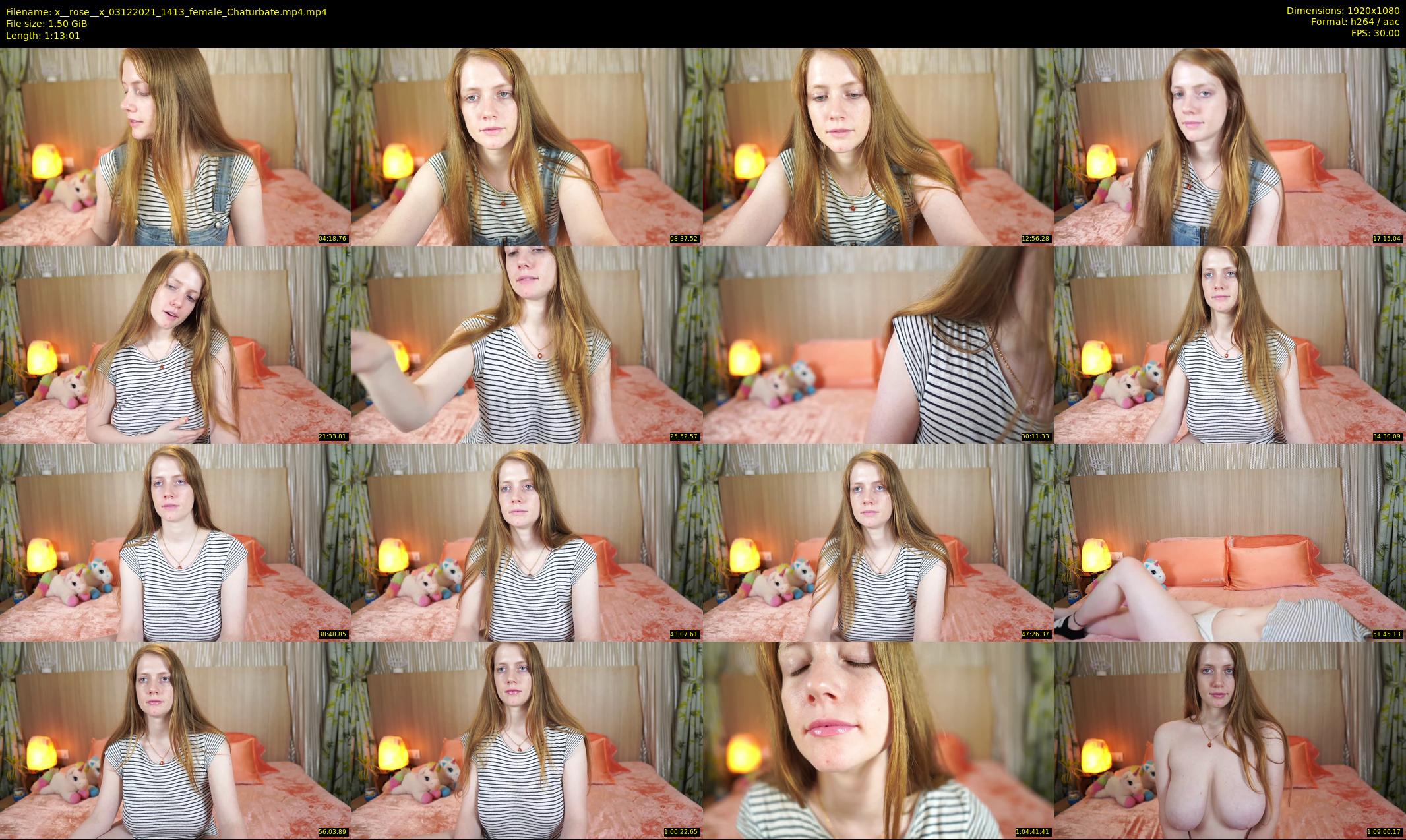 x__rose__x — 74 minute Chaturbate female cam show recording, 1080p, Dec 3, 2021