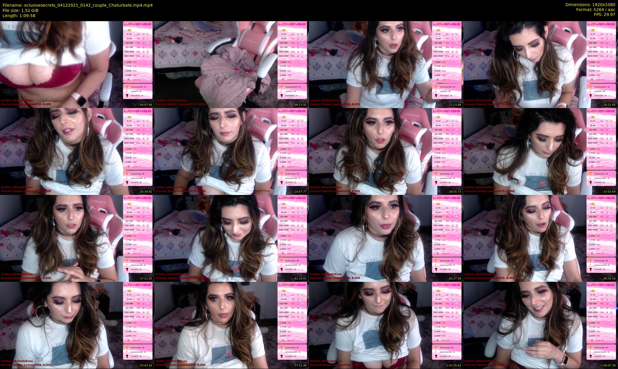 xclusivesecrets — 70 minute Chaturbate female cam show recording, 1080p, Dec 4, 2021
