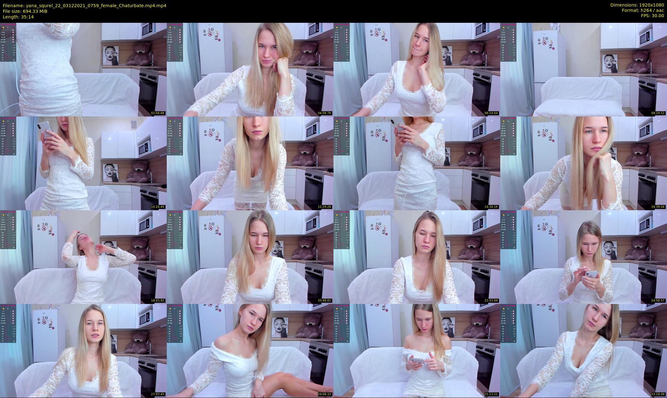 yana_squrel_22 — 36 minute Chaturbate female cam show recording, 1080p, Dec 3, 2021