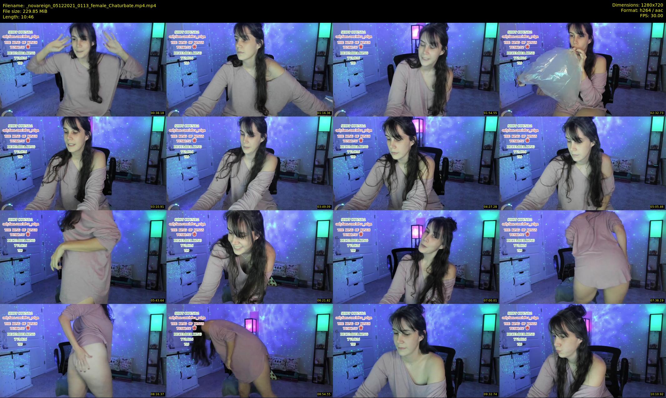 _novareign — 11 minute Chaturbate female cam show recording, 720p, Dec 5, 2021