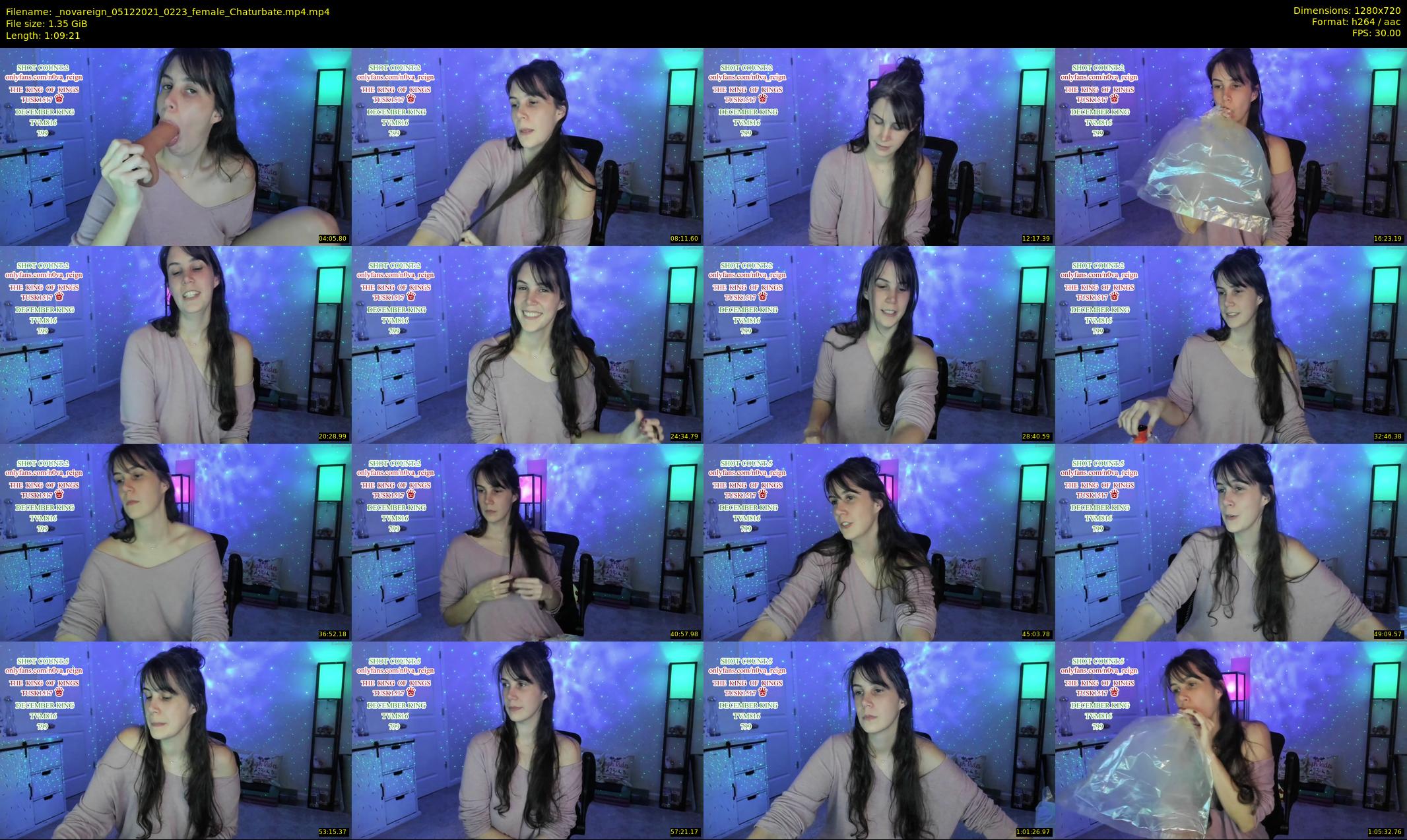 _novareign — 70 minute Chaturbate female cam show recording, 720p, Dec 5, 2021