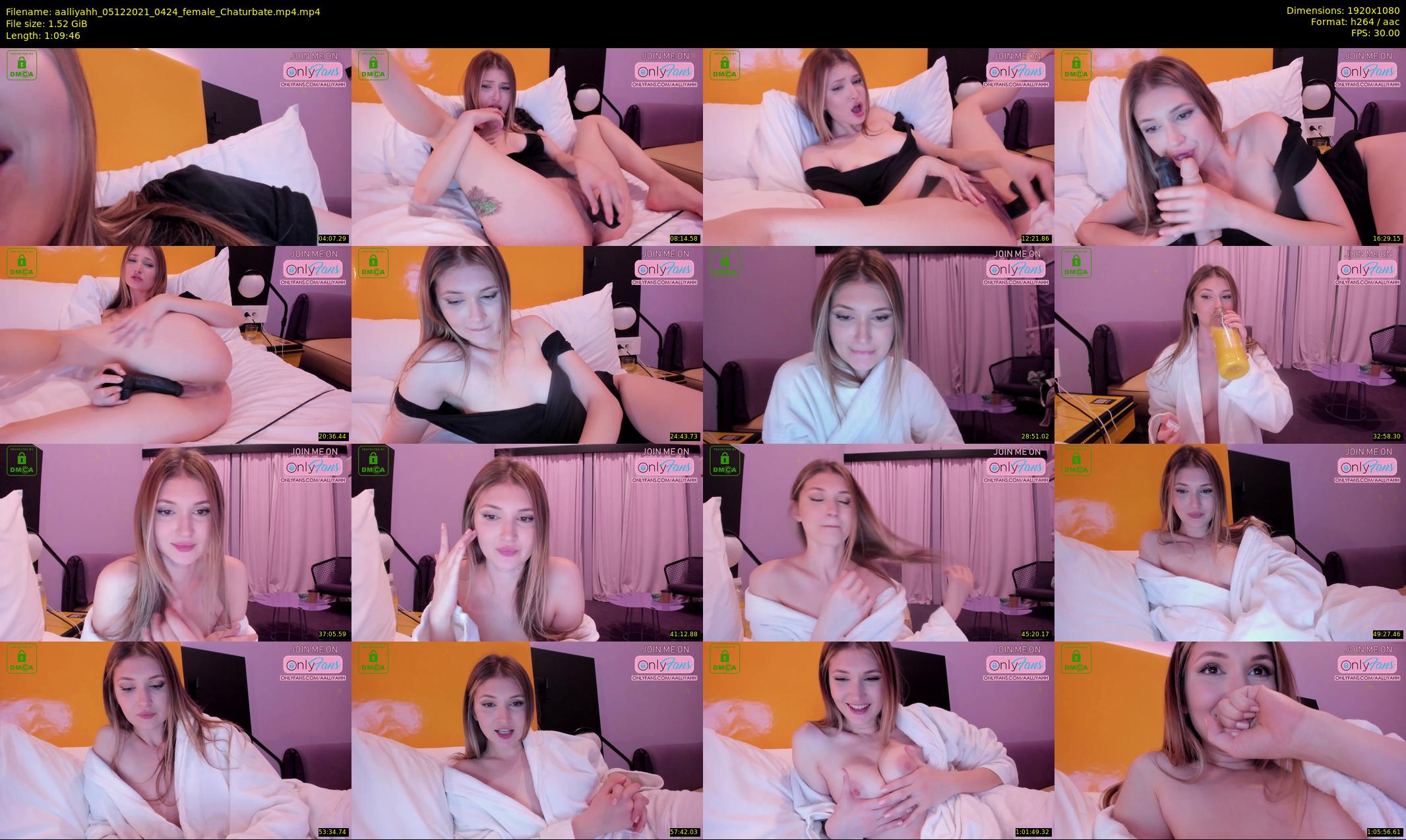 aalliyahh — 70 minute Chaturbate female cam show recording, 1080p, Dec 5, 2021