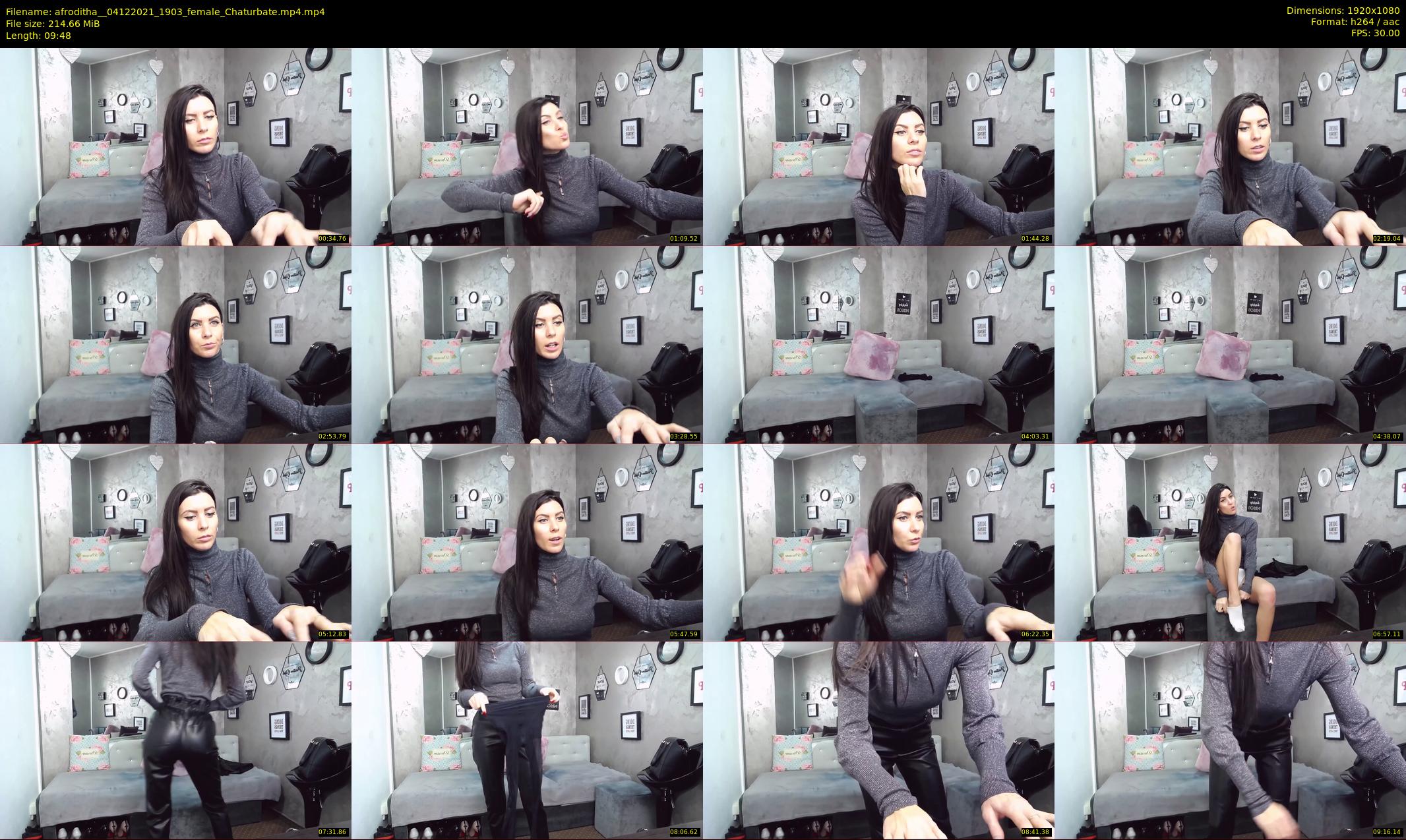 afroditha_ — 10 minute Chaturbate female cam show recording, 1080p, Dec 4, 2021