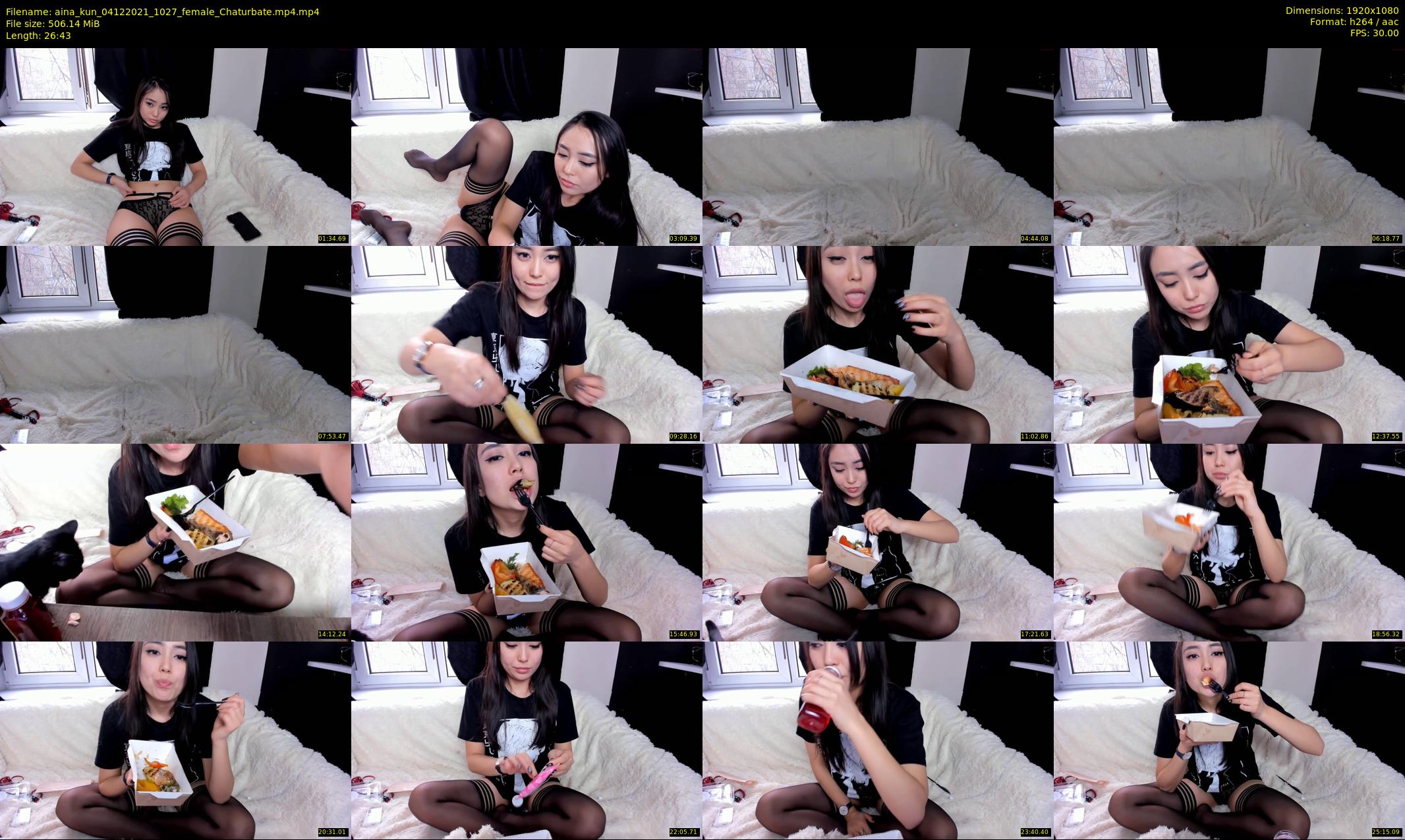 aina_kun — 27 minute Chaturbate female cam show recording, 1080p, Dec 4, 2021