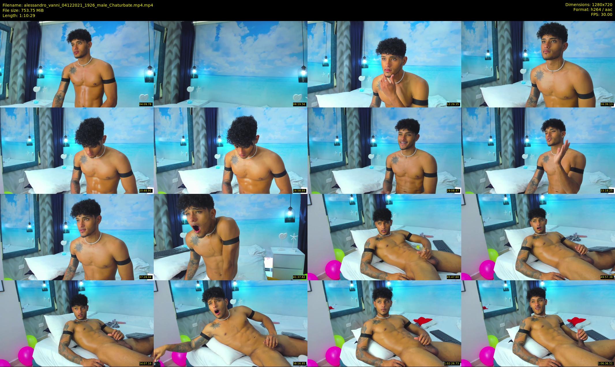 alessandro_vanni — 71 minute Chaturbate male cam show recording, 720p, Dec 4, 2021