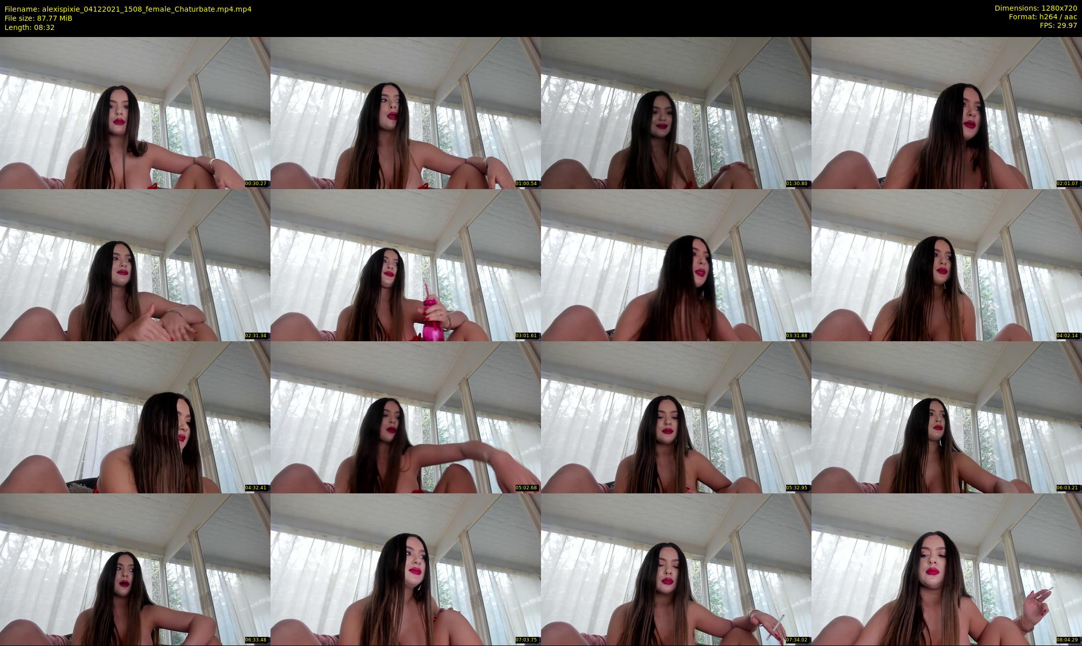 alexispixie — 9 minute Chaturbate female cam show recording, 720p, Dec 4, 2021
