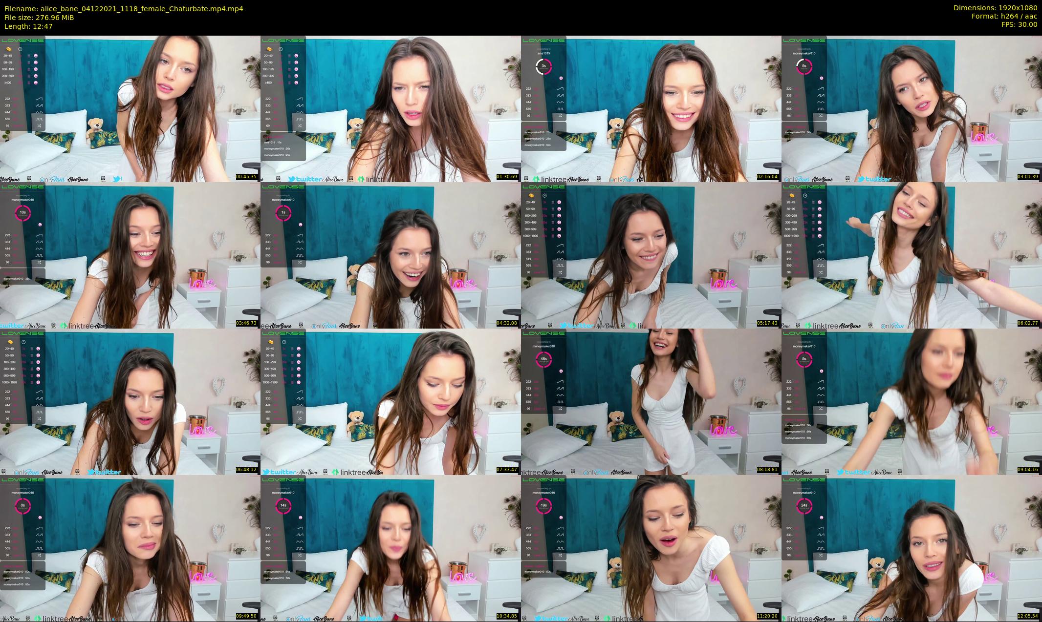 alice_bane — 13 minute Chaturbate female cam show recording, 1080p, Dec 4, 2021