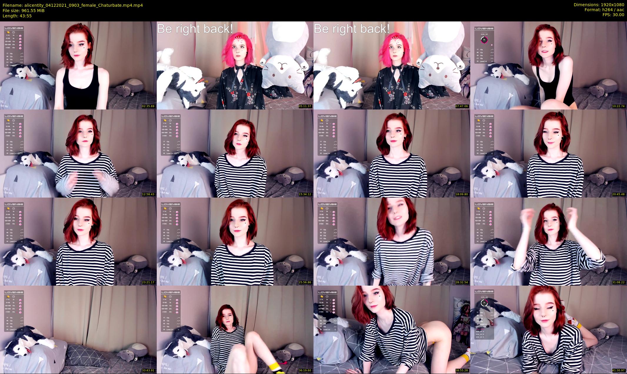 alicentity — 44 minute Chaturbate female cam show recording, 1080p, Dec 4, 2021